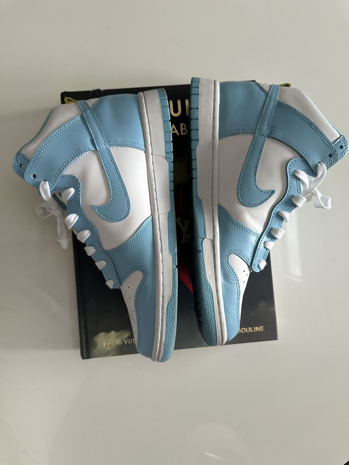 Nike Nike Dunk High “Blue Chill” Size US 9 / EU 42 - 5 Thumbnail