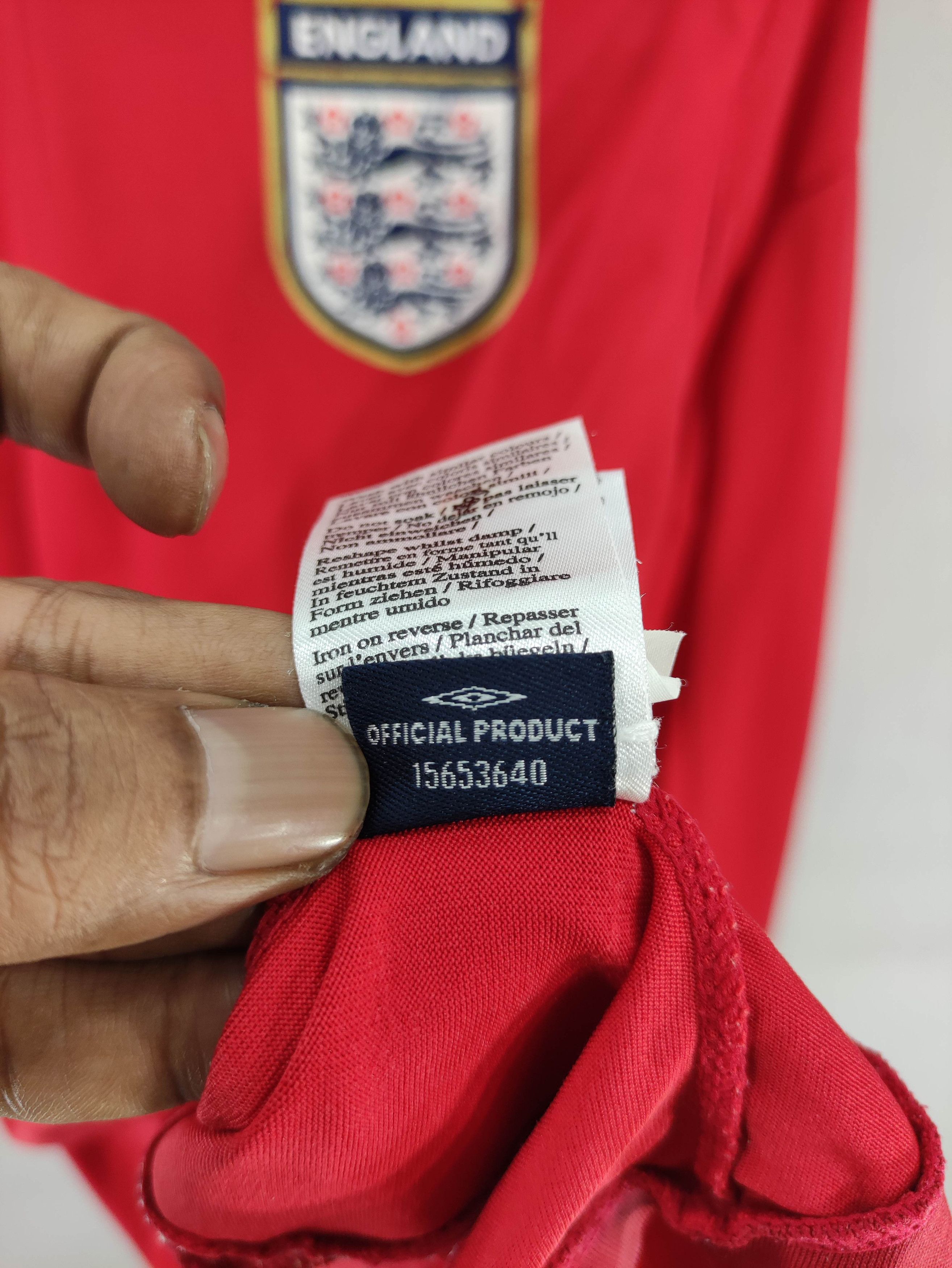 Umbro Vintage Jersey England Long Sleeve Shirt Size US M / EU 48-50 / 2 - 11 Thumbnail