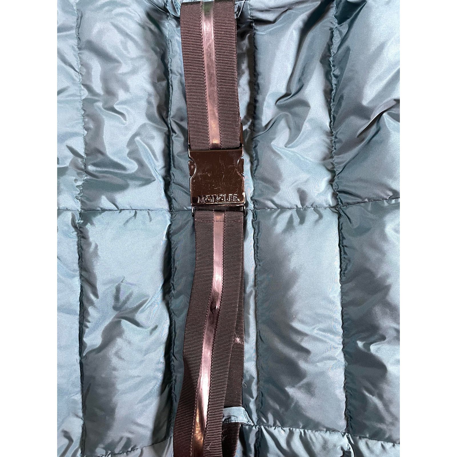 Moncler Moncler Buckle (Women's 3) Green & Black Puffer Vest Size US M / EU 48-50 / 2 - 5 Thumbnail