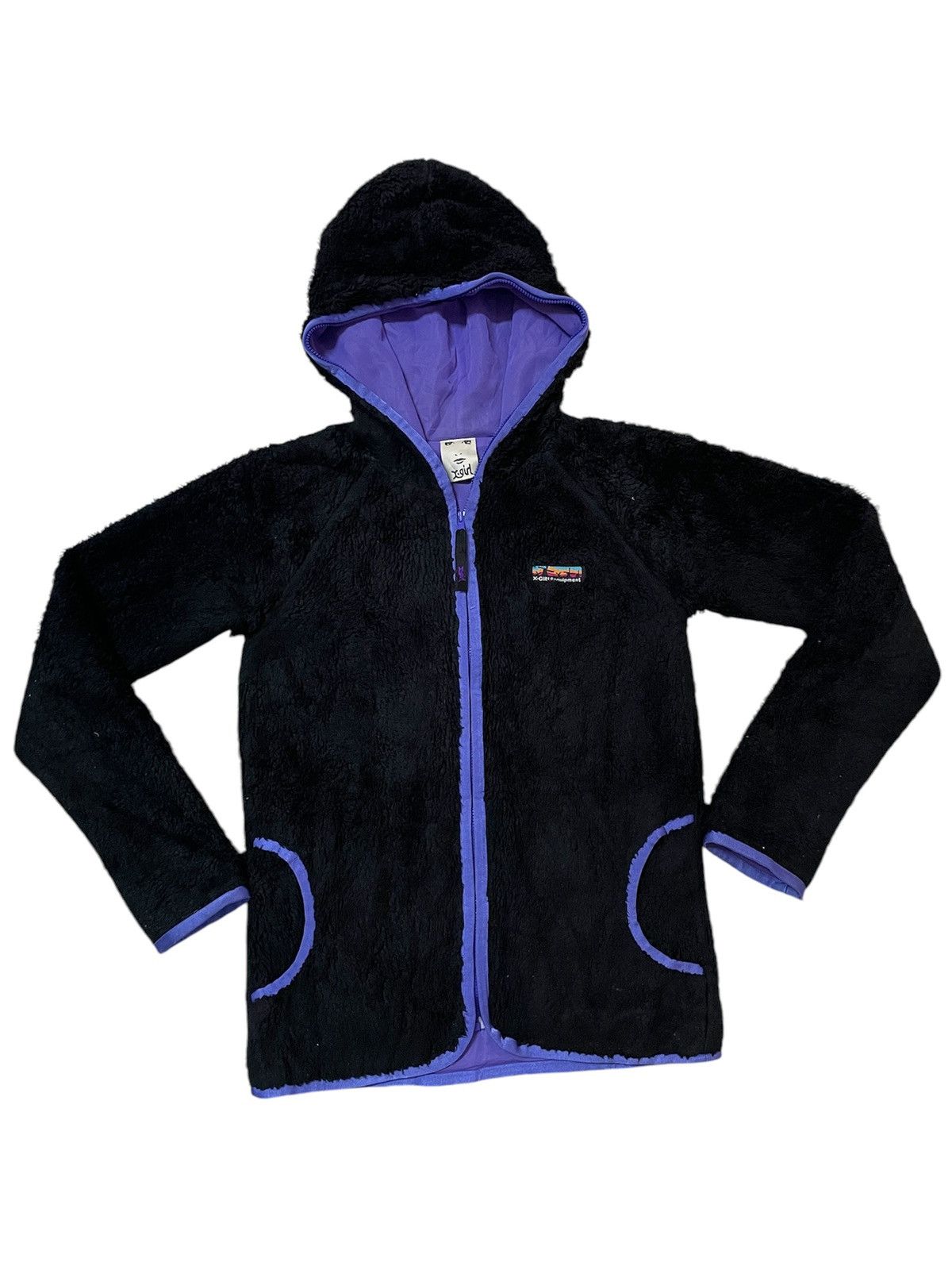 Japanese Brand × White Mountaineering × Xlarge X-Girl Japan White Mountaineering Pile Fleece Hooded jacket Size US S / EU 44-46 / 1 - 2 Thumbnail