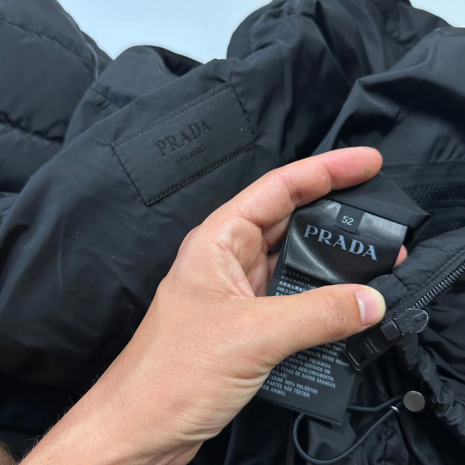 Prada Prada 2018 Laminated Nylon Duck Down Puffer - IT52 (L) Size US L / EU 52-54 / 3 - 8 Thumbnail