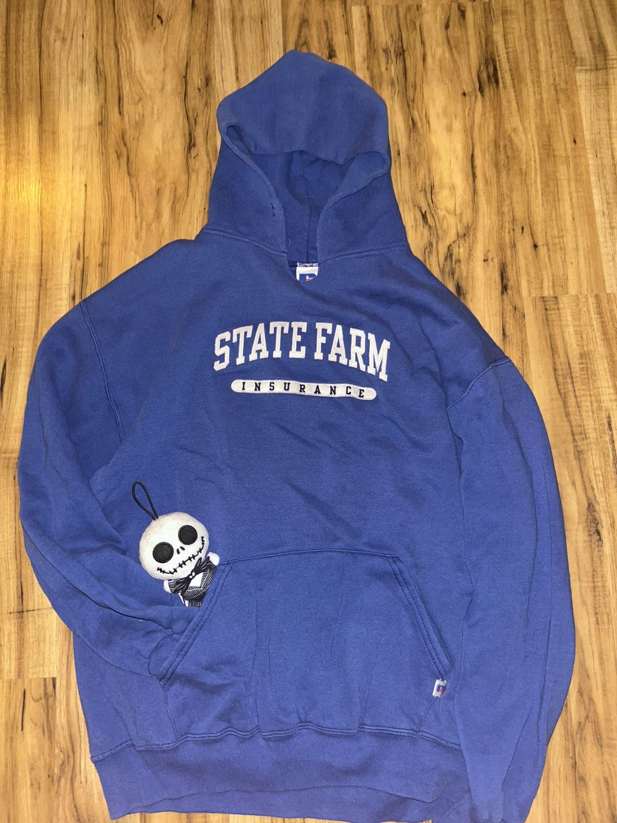 Russell Athletic Vintage Russel Athletic State Farm Insurance Hoodie size L Size US L / EU 52-54 / 3 - 1 Thumbnail