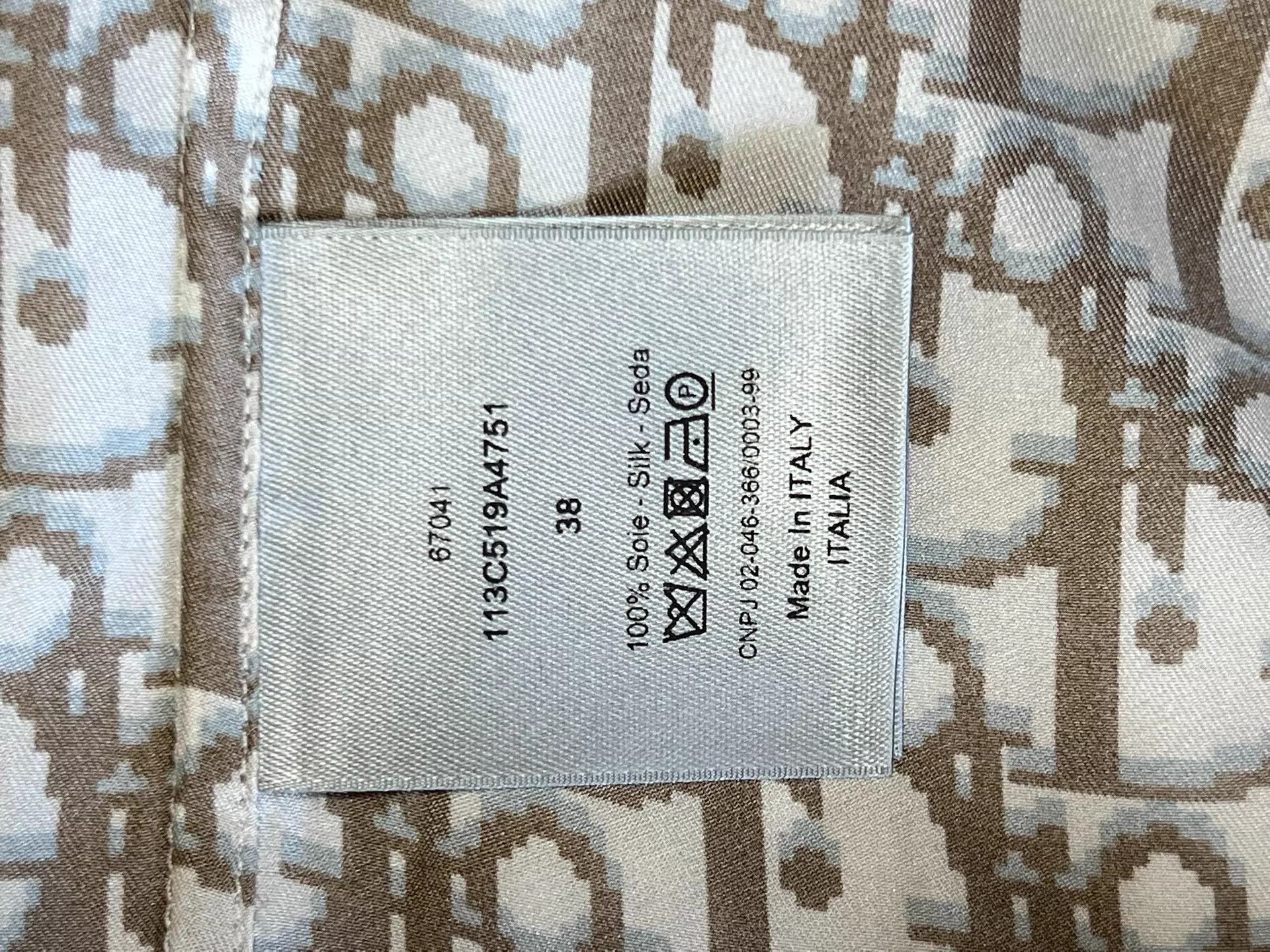 Dior Dior 38 Short-Sleeve Shirt Logo Striped Collar/Cuffs LN Size US S / EU 44-46 / 1 - 6 Thumbnail