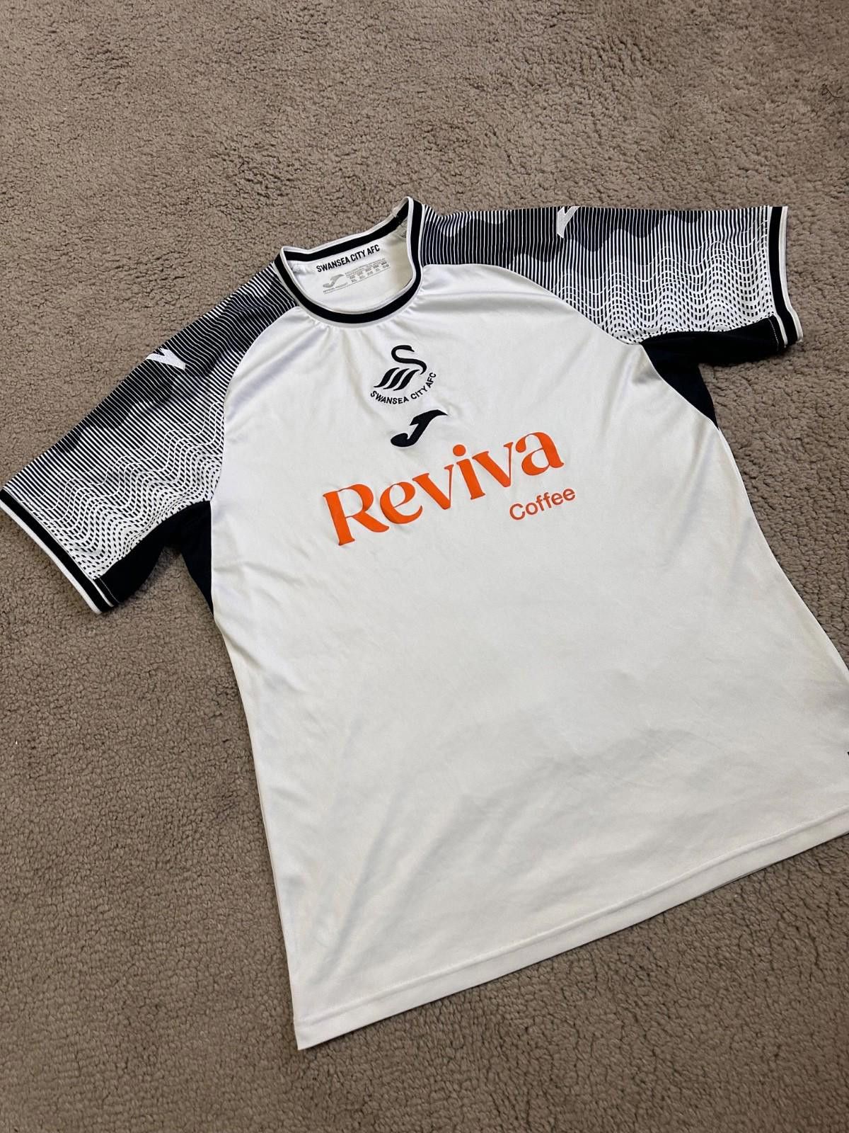 Joma Swansea City 2023/24 Home Football Soccer Jersey Joma Shirt Size US XL / EU 56 / 4 - 3 Thumbnail