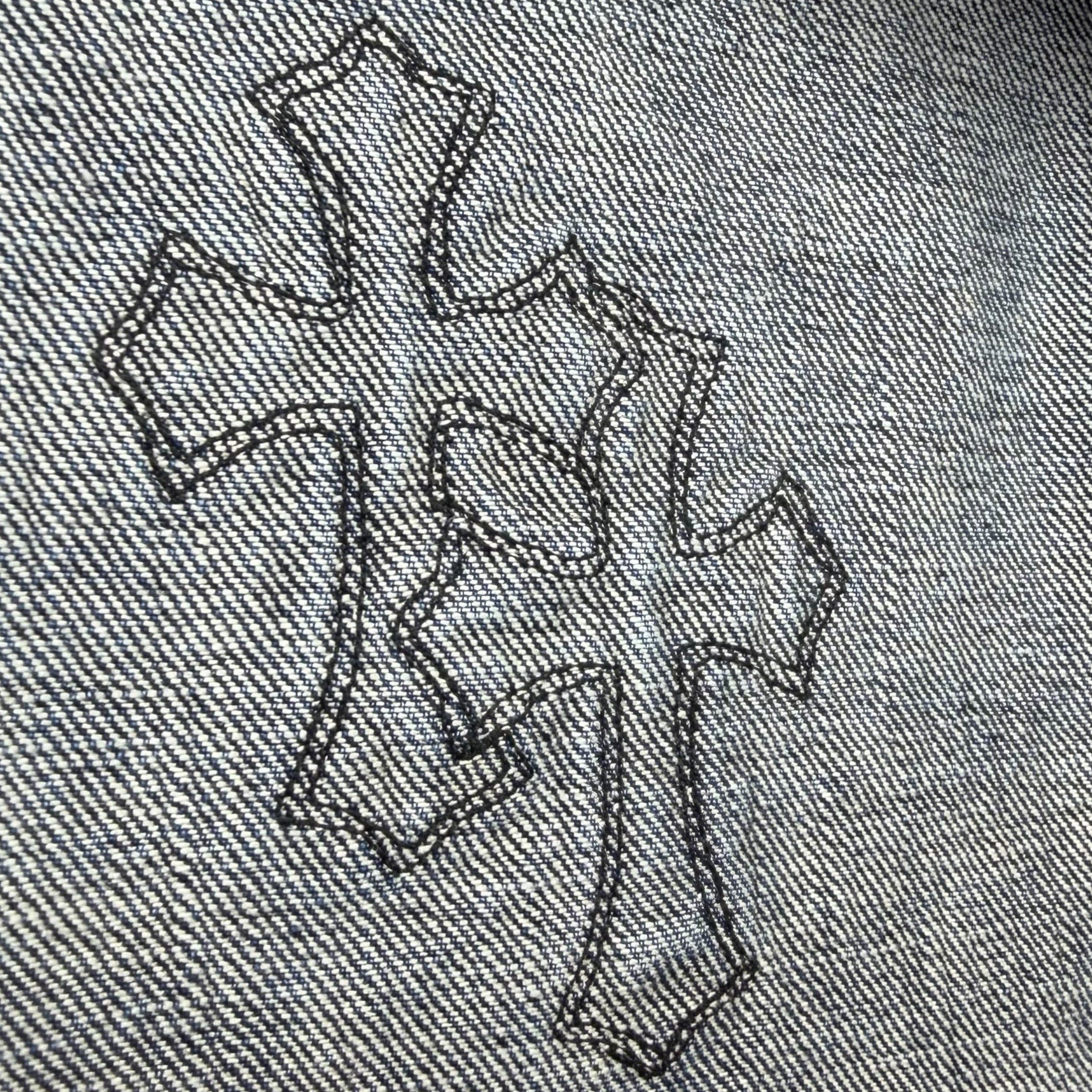 Chrome Hearts Chrome Hearts Denim Cross Patch Shirt XL Size US XL / EU 56 / 4 - 9 Thumbnail