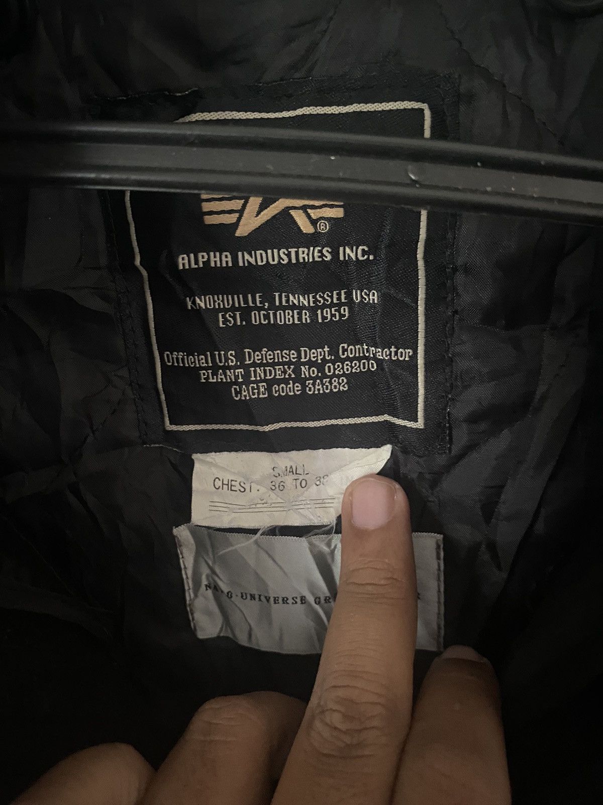 Alpha Industries Vintage Alpha Industries Wool Jakcet Size US S / EU 44-46 / 1 - 4 Thumbnail