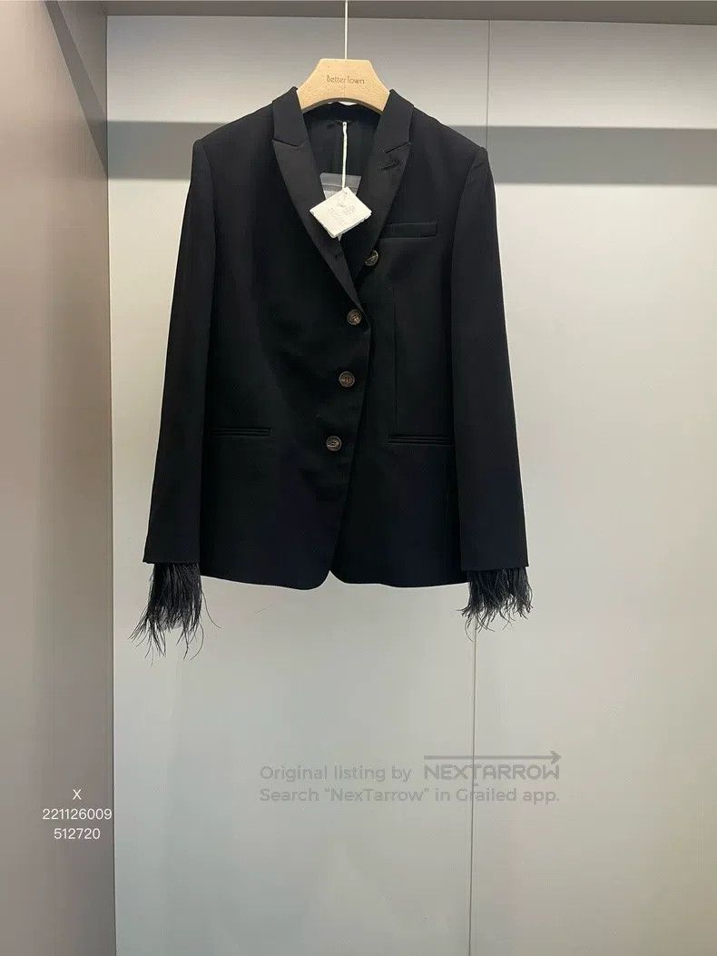 Brunello Cucinelli Black Wool Suit Jacket