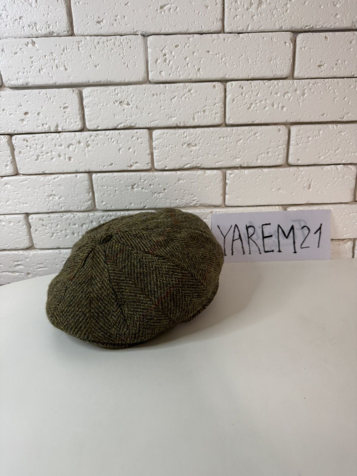 Harris Tweed Harris Tweed cap hat Size ONE SIZE - 1 Thumbnail