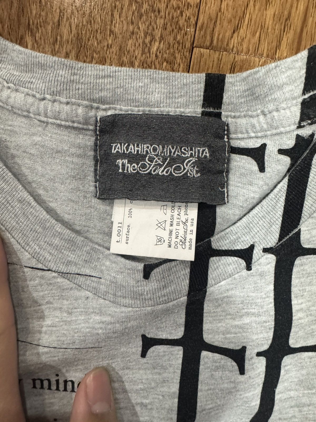 Takahiromiyashita The Soloist. The soloist “got a devils haircut in my mind” t-shirt Size US M / EU 48-50 / 2 - 3 Thumbnail
