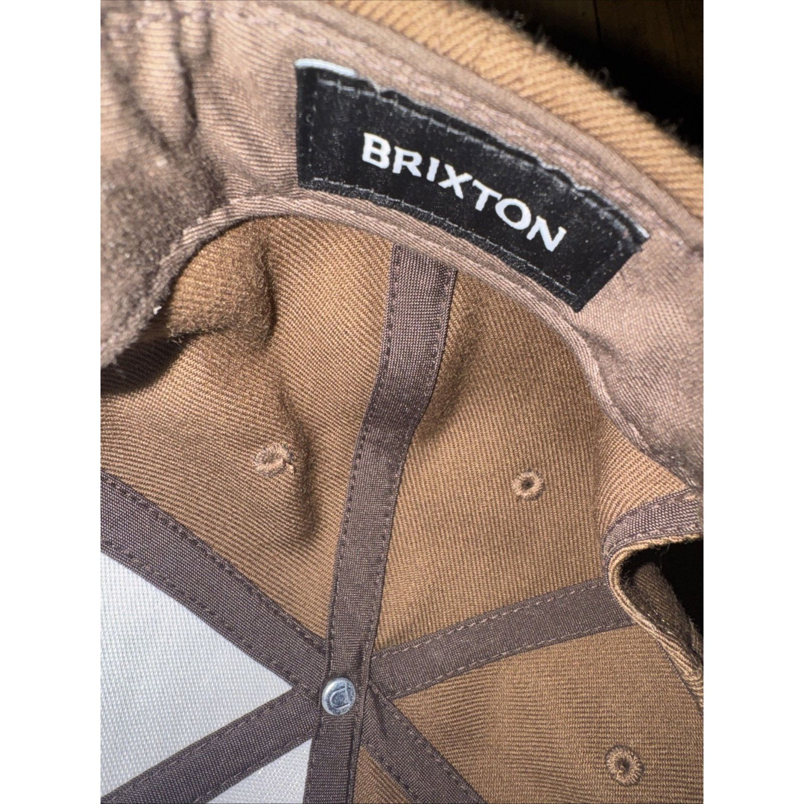 Brixton Brixton Supply SnapBack Hat Brown Adjustable Size ONE SIZE - 4 Thumbnail