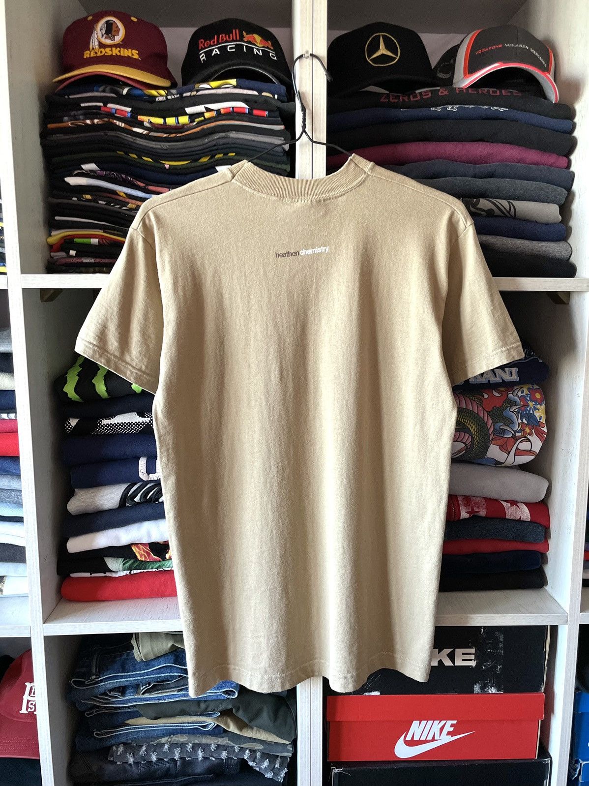 Band Tees Vintage 2002 Oasis Heathen Chemistry RKID025 Band T-Shirt Size US S / EU 44-46 / 1 - 2 Thumbnail