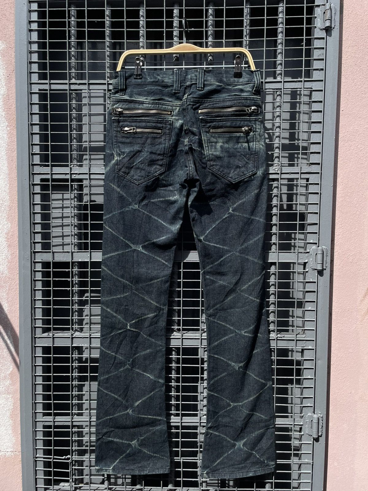 Japanese Brand 00s Sortisso | Flare Denim Pants Size US 30 / EU 46 - 5 Thumbnail