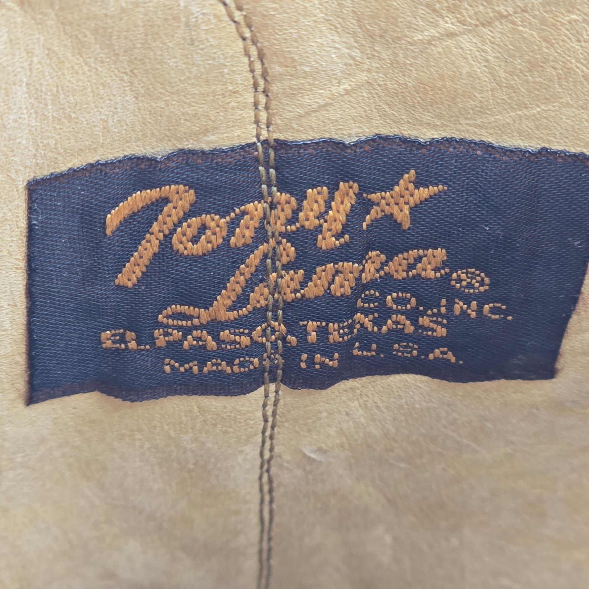 Tony Lama Vintage Unique Exotic Ostrich Tony Lama Mens 7D Brown Cowboy Size US 7 / EU 40 - 12 Thumbnail