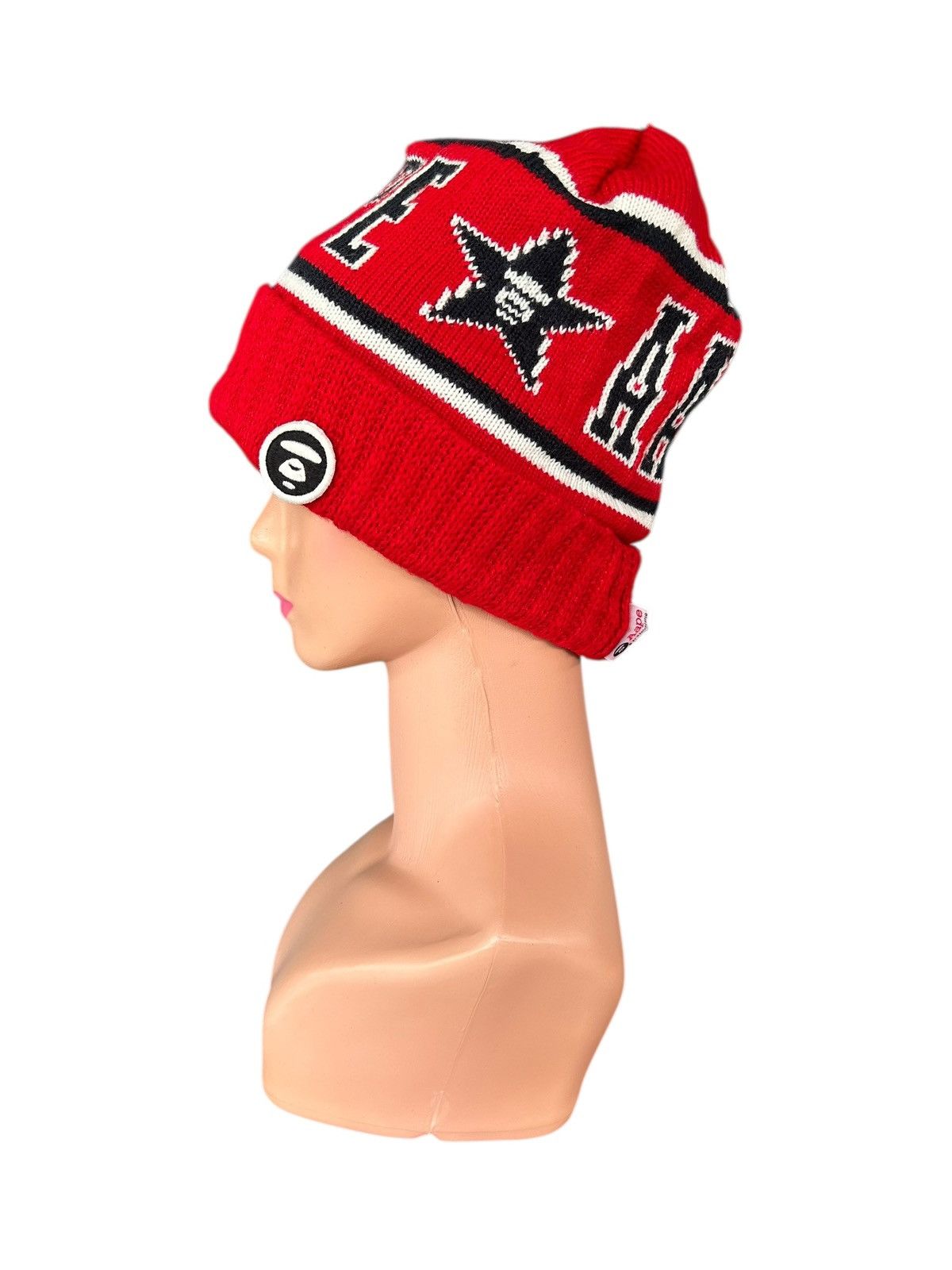 Japanese Brand × Kapital × Vintage Aape A Bathing Ape Beanie Hats Size ONE SIZE - 2 Thumbnail