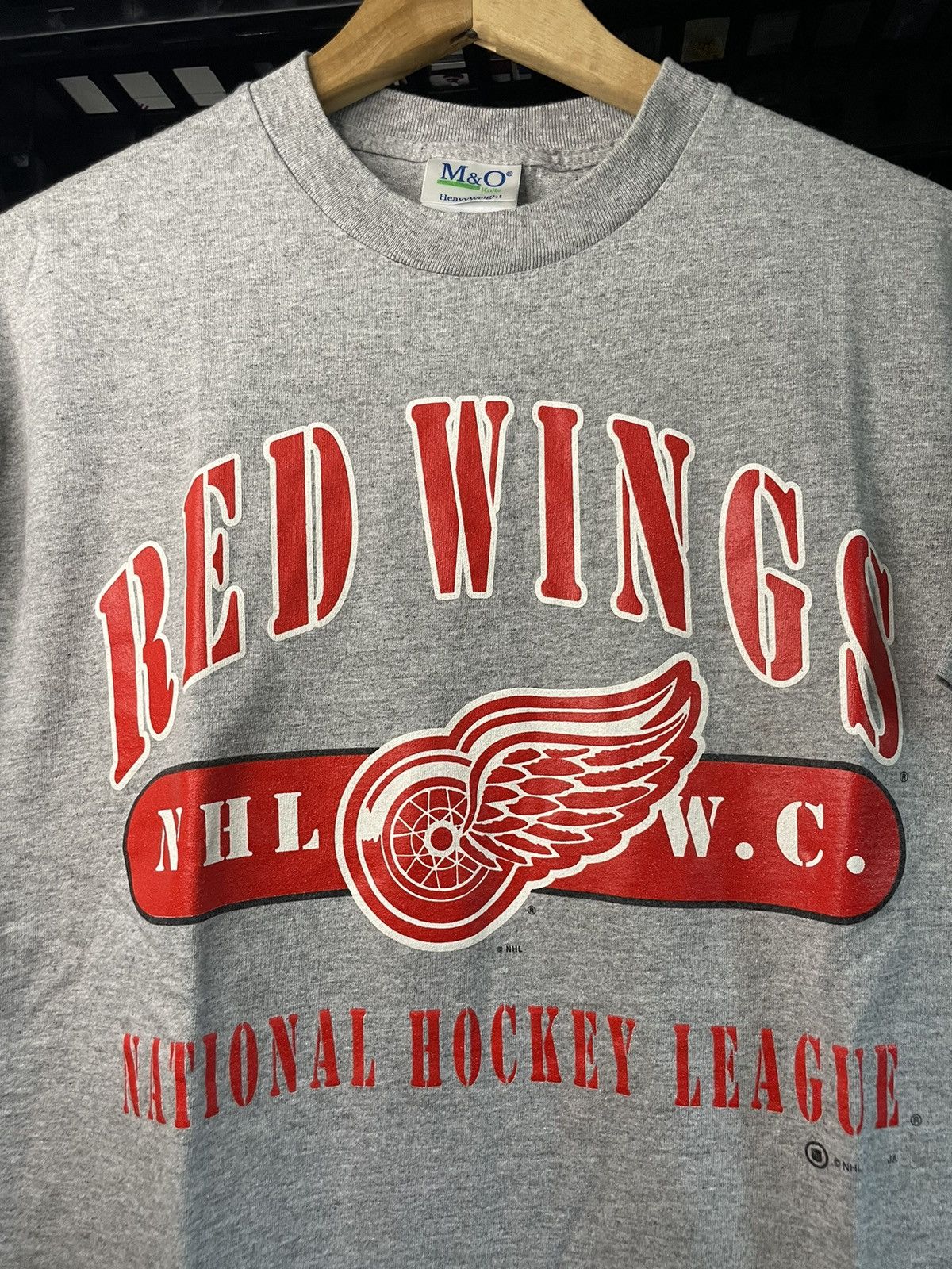 NHL × Vintage Vintage Detroit redwings NHL hockey T-shirt Size US M / EU 48-50 / 2 - 2 Thumbnail