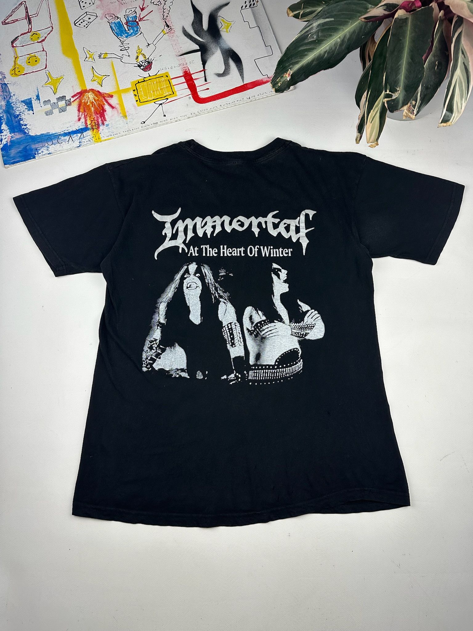 Band Tees Vintage Immortal At the heart of winter 1990s tshirt Size US L / EU 52-54 / 3 - 4 Thumbnail