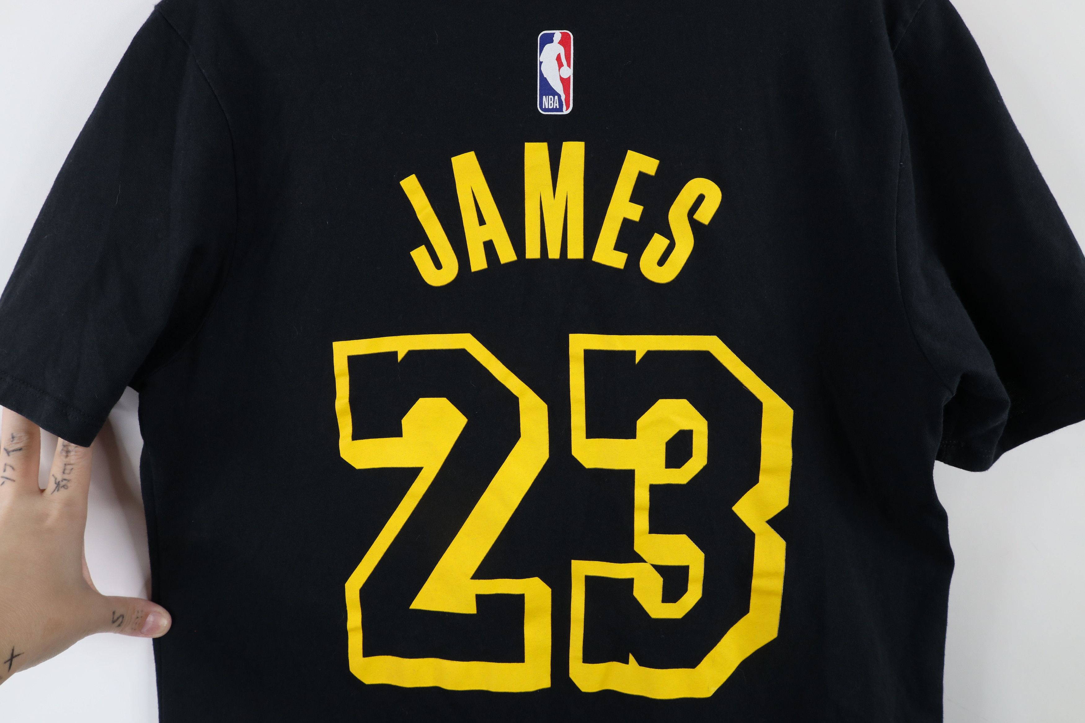 Nike × Vintage Nike Los Angeles Lakers Basketball Jersey T-Shirt Black Size US S / EU 44-46 / 1 - 9 Thumbnail