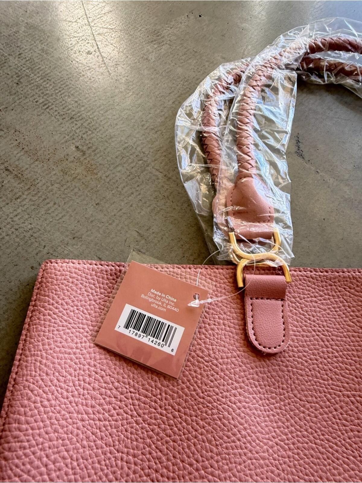 Other Ulta / Tote Bag Pebbled Minimal Work / Pink Blush Size ONE SIZE - 7 Thumbnail