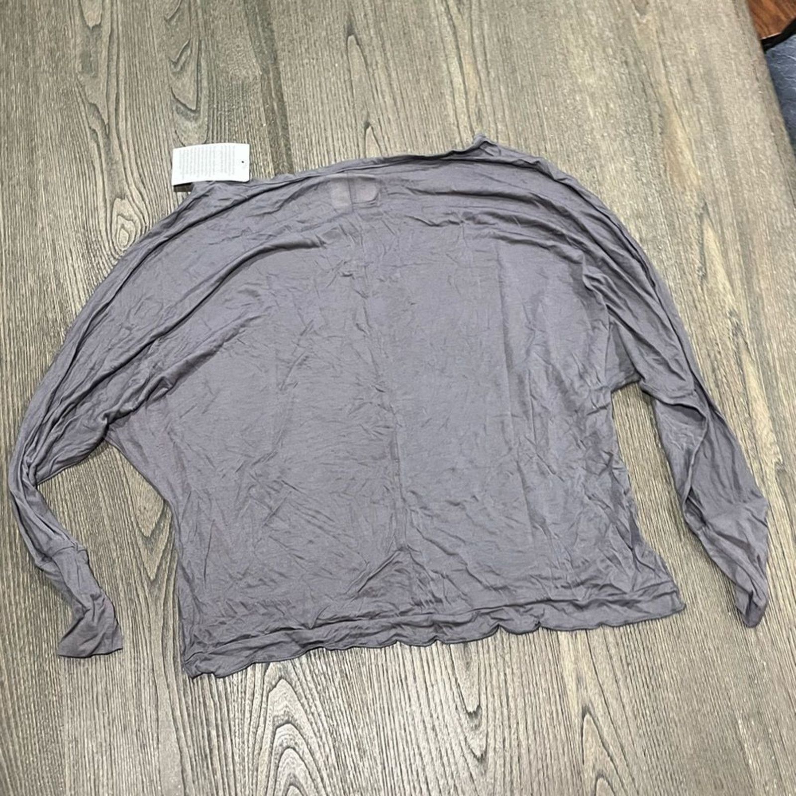 Vintage NWT Chaser Gray Long Dolman Sleeve T-Shirt Size M Size M / US 6-8 / IT 42-44 - 5 Thumbnail