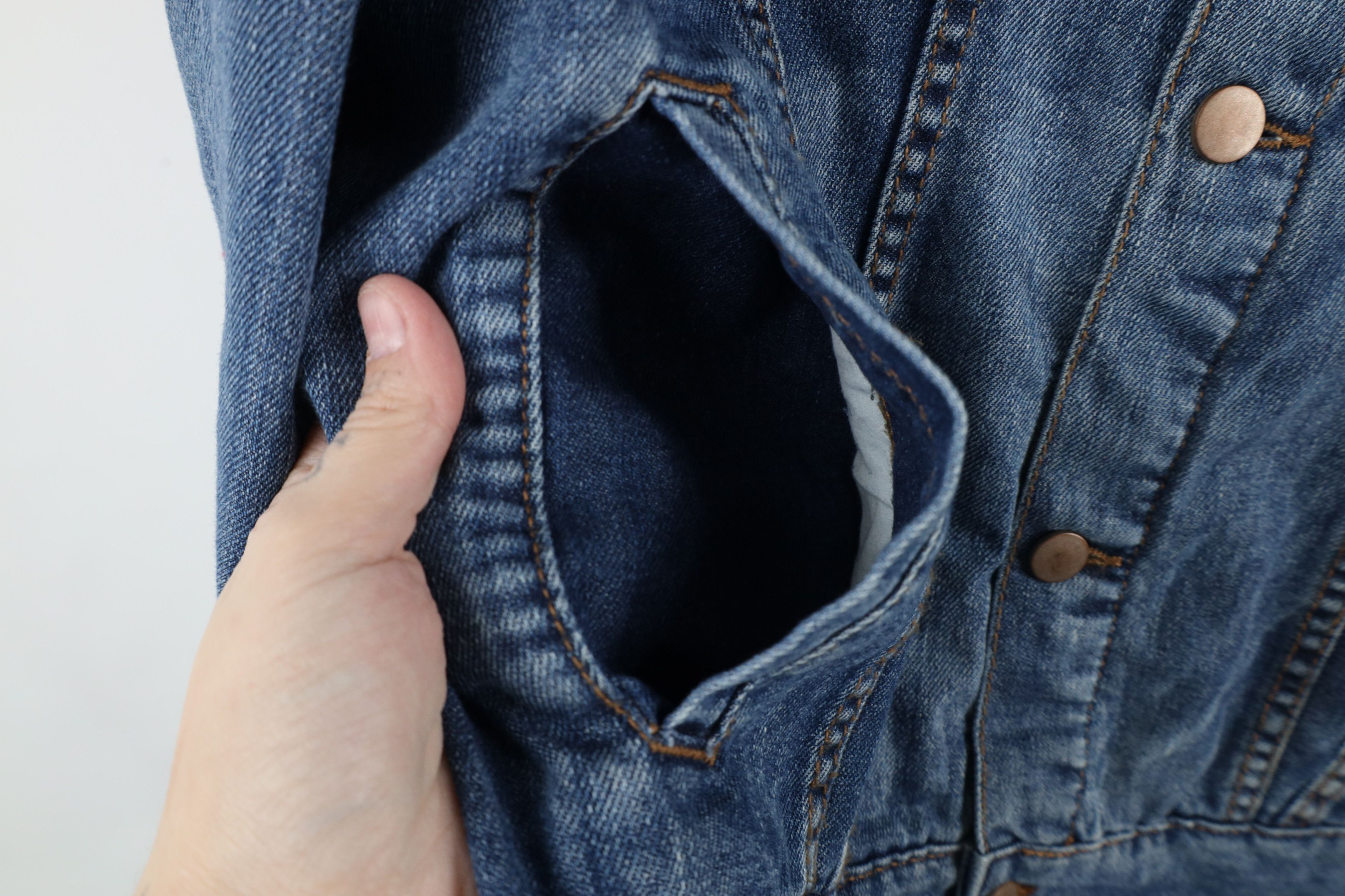 Elwood × Vintage Vintage Elwood Skateboarding Denim Jean Trucker Jacket Blue Size US M / EU 48-50 / 2 - 5 Thumbnail