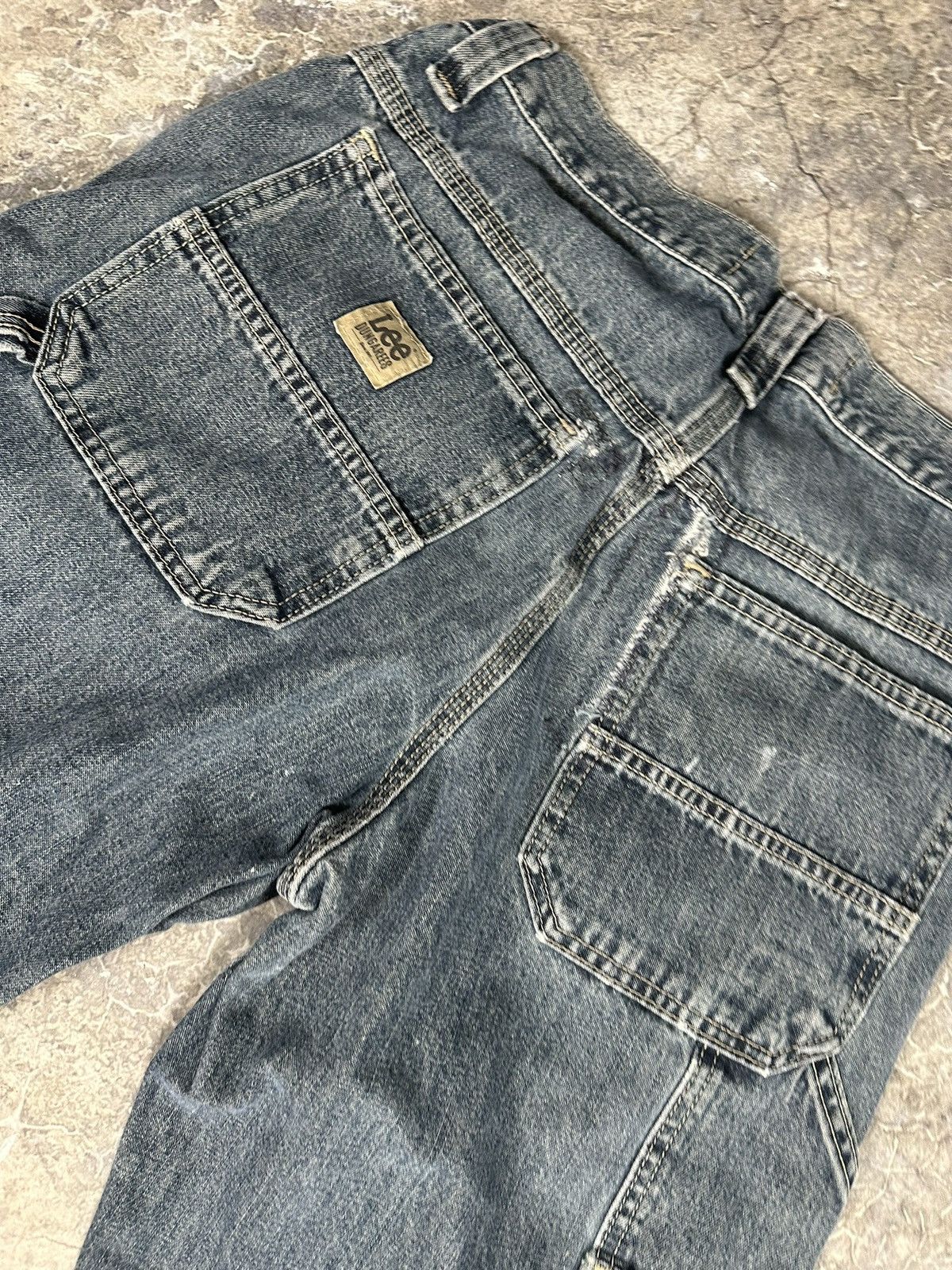 Lee × Vintage Vintage Lee painted jeans Size US 30 / EU 46 - 7 Thumbnail