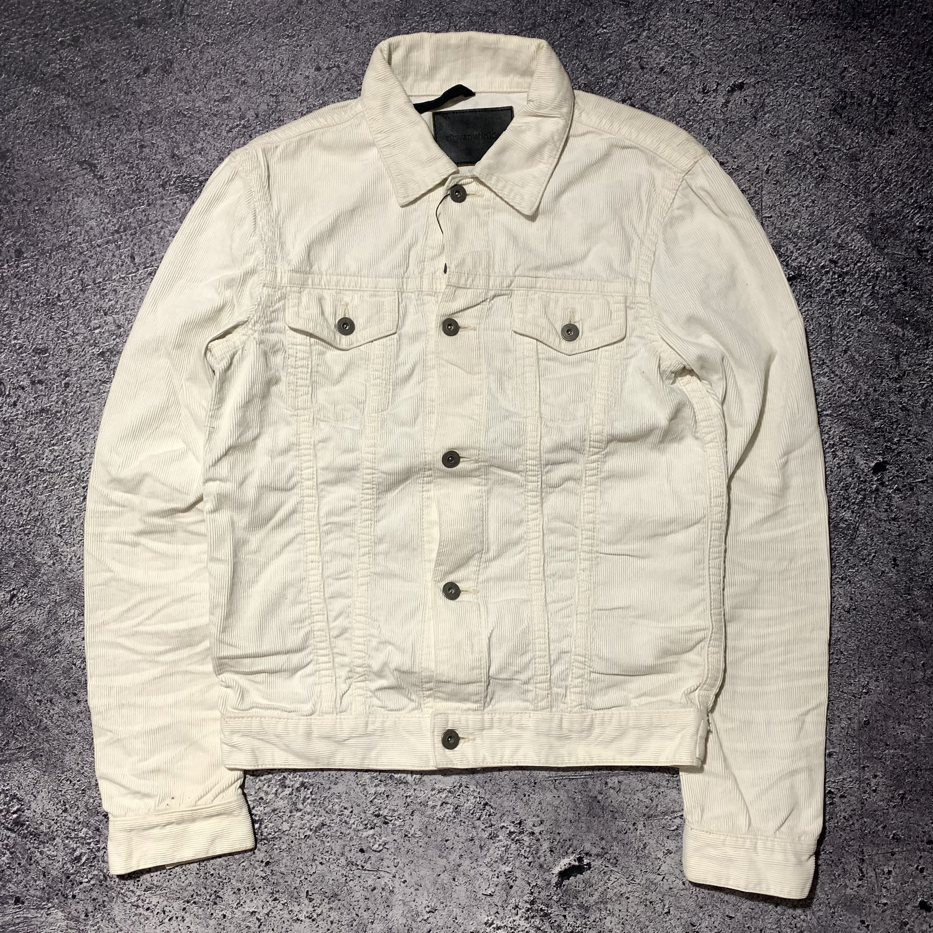 RIPVANWINKLE 2000s Ripvanwinkle Japanese Trucker Corduroy Jacket Size US S / EU 44-46 / 1 - 1 Thumbnail
