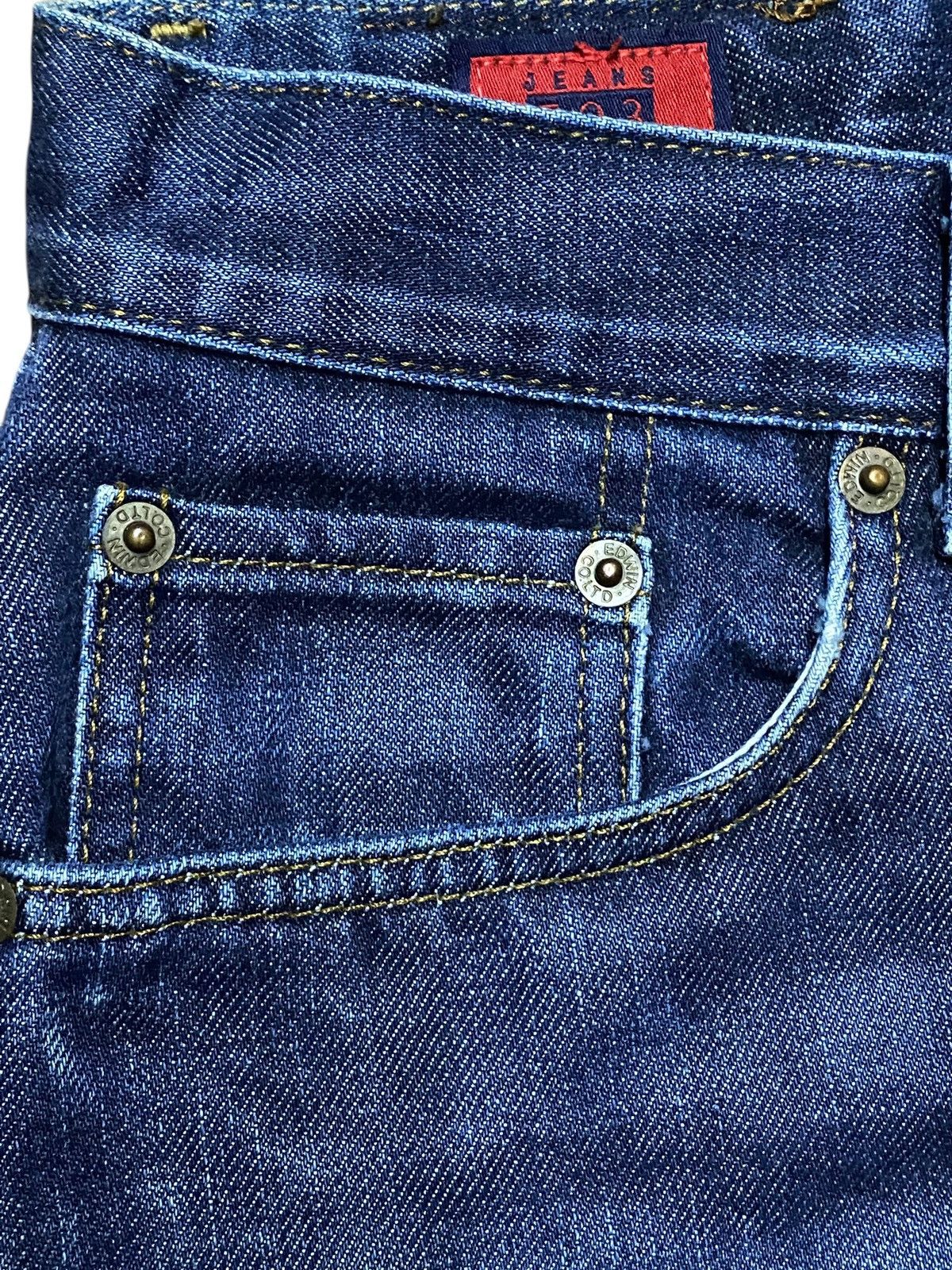 Edwin Vintage Japan Brand Miss Edwin Blue Wash Loose Jeans Size US 28 / EU 44 - 9 Thumbnail
