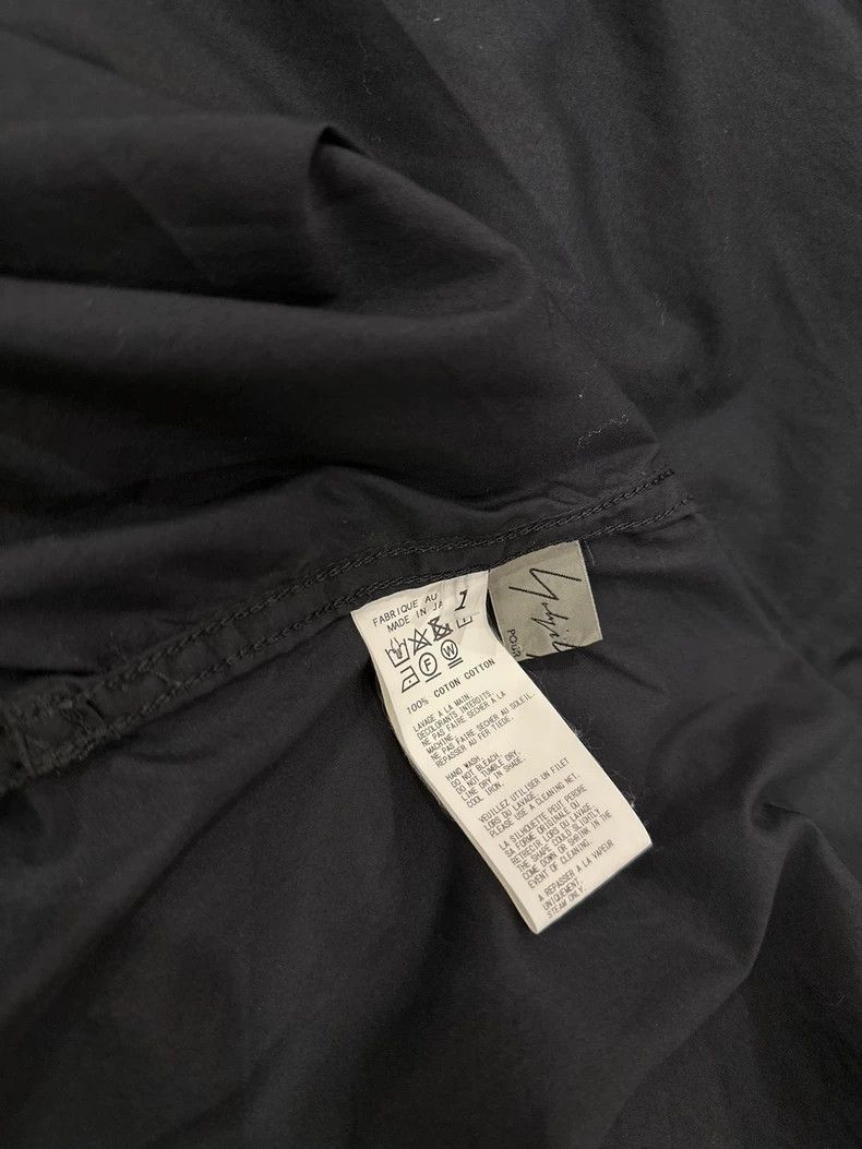 Yohji Yamamoto Yohji Yamamoto YOHJI YAMAMOTO Fringed Long Sleeve Shirt Size US S / EU 44-46 / 1 - 4 Thumbnail