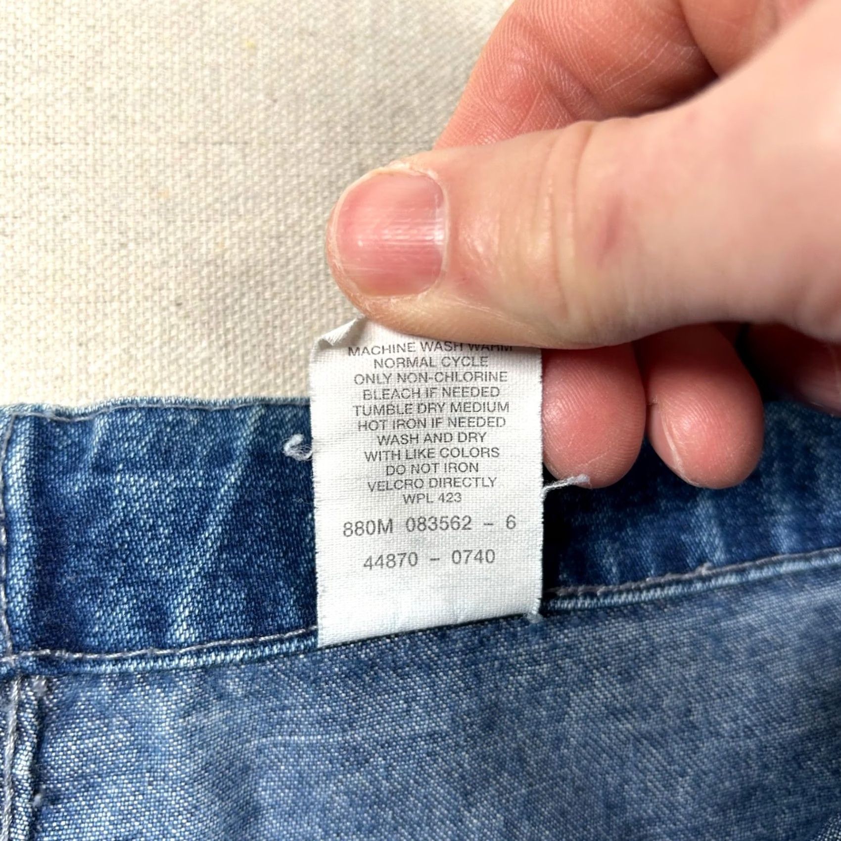 Levi's VINTAGE Levi's Silvertab Jeans Mens XLx34 Jeans 90s Grunge Wide-Leg Blue Denim Cotton Regular Mens XLx34 Size US 36 / EU 52 - 5 Thumbnail