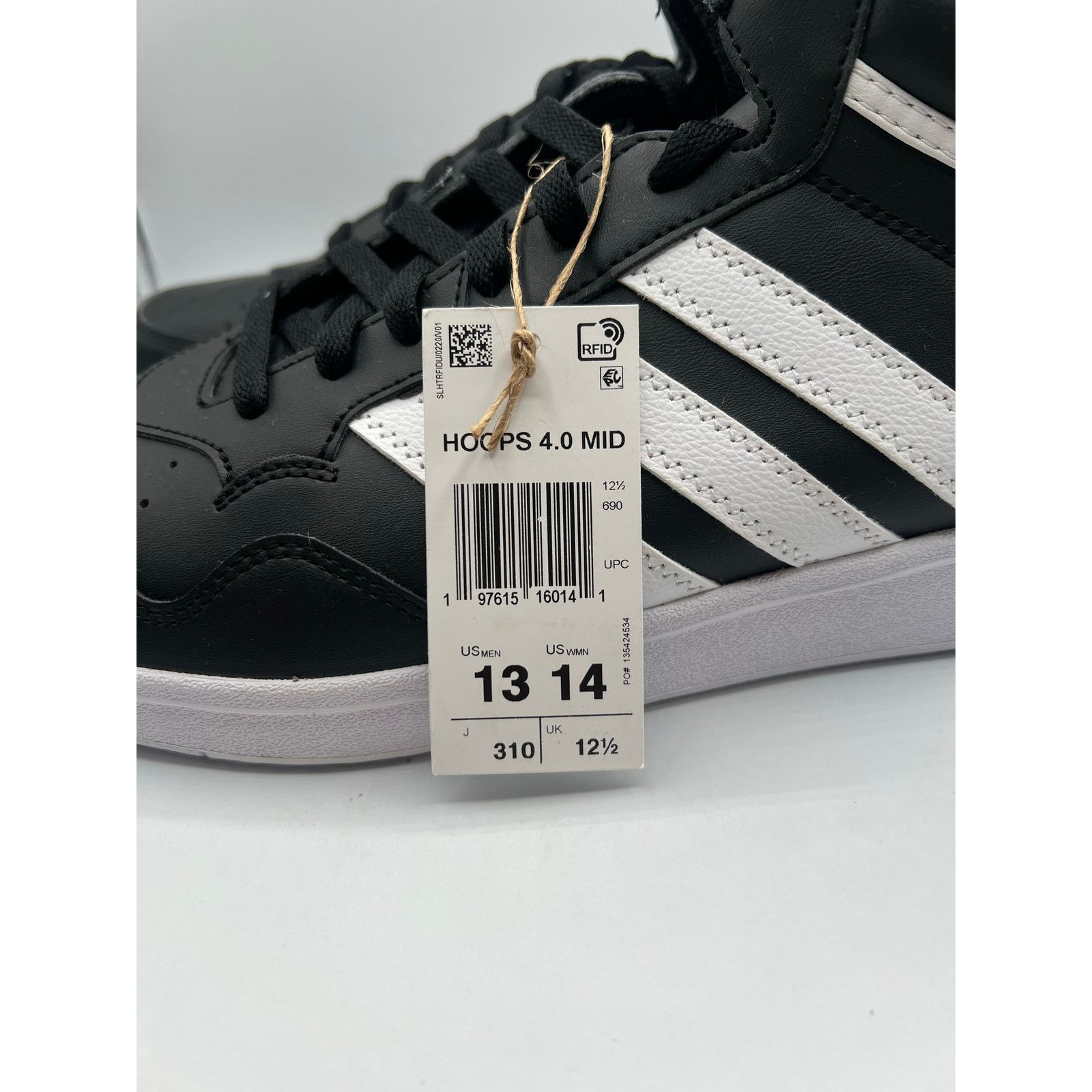 Adidas Adidas Hoops 4.0 Mid “Black White” size 13 men’s Size US 13 / EU 46 - 6 Thumbnail