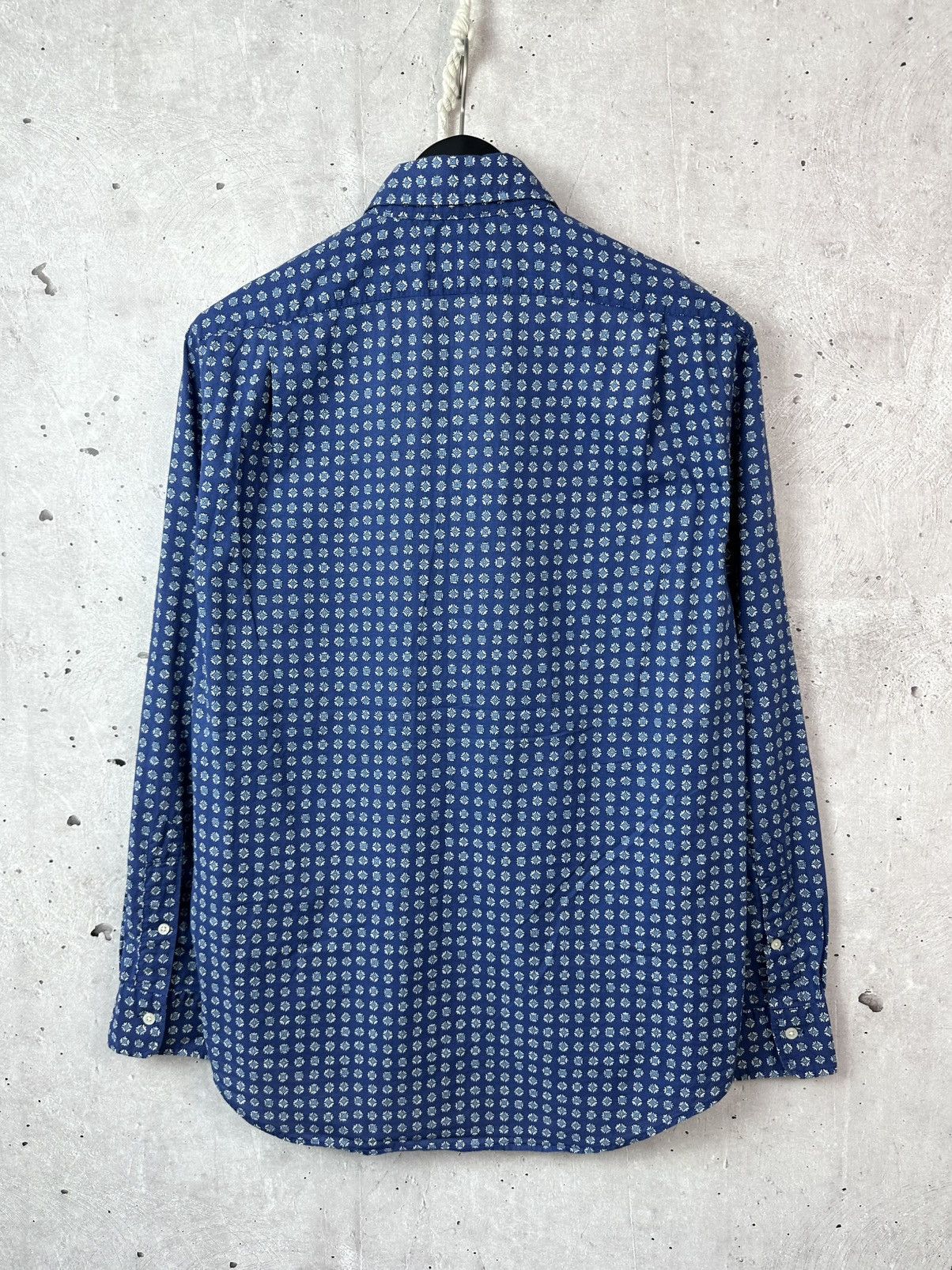Polo Ralph Lauren Ralph Lauren Blue Cotton Long Sleeve Men’s Patterned Shirt Size US L / EU 52-54 / 3 - 6 Thumbnail