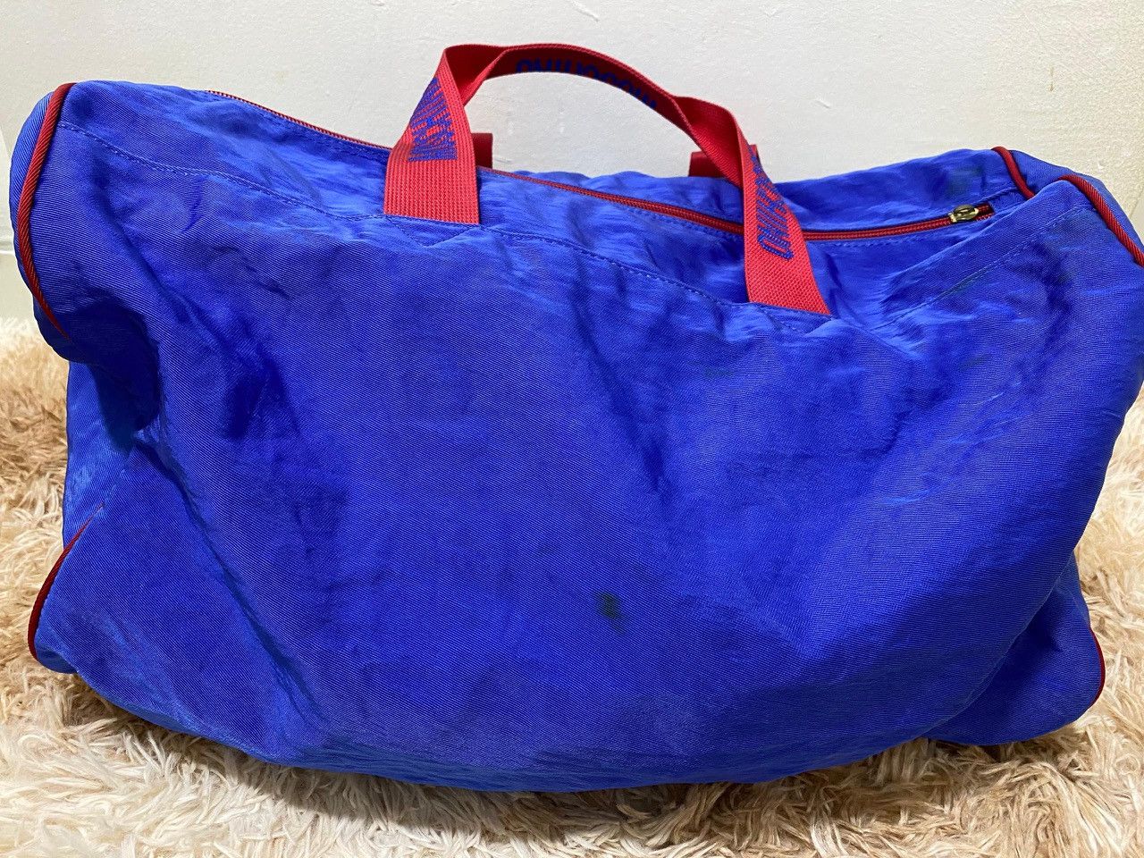 Japanese Brand vintage marvem japan peace symbol duffle bag Size ONE SIZE - 3 Thumbnail