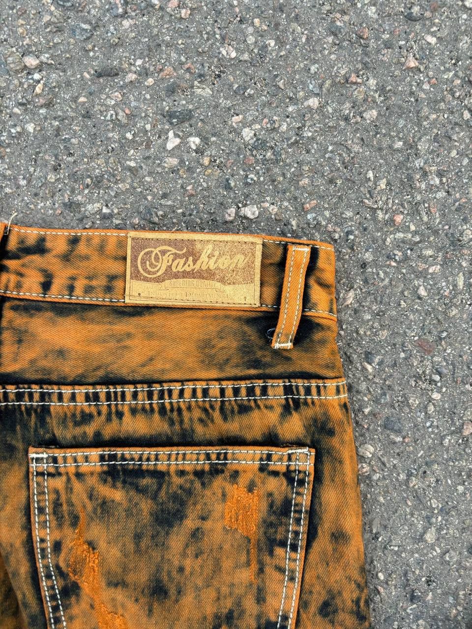 Hysteric Glamour × Japanese Brand Vintage Y2K Archive Acid Wash Distressed Retro Denim Pants Size US 32 / EU 48 - 5 Thumbnail