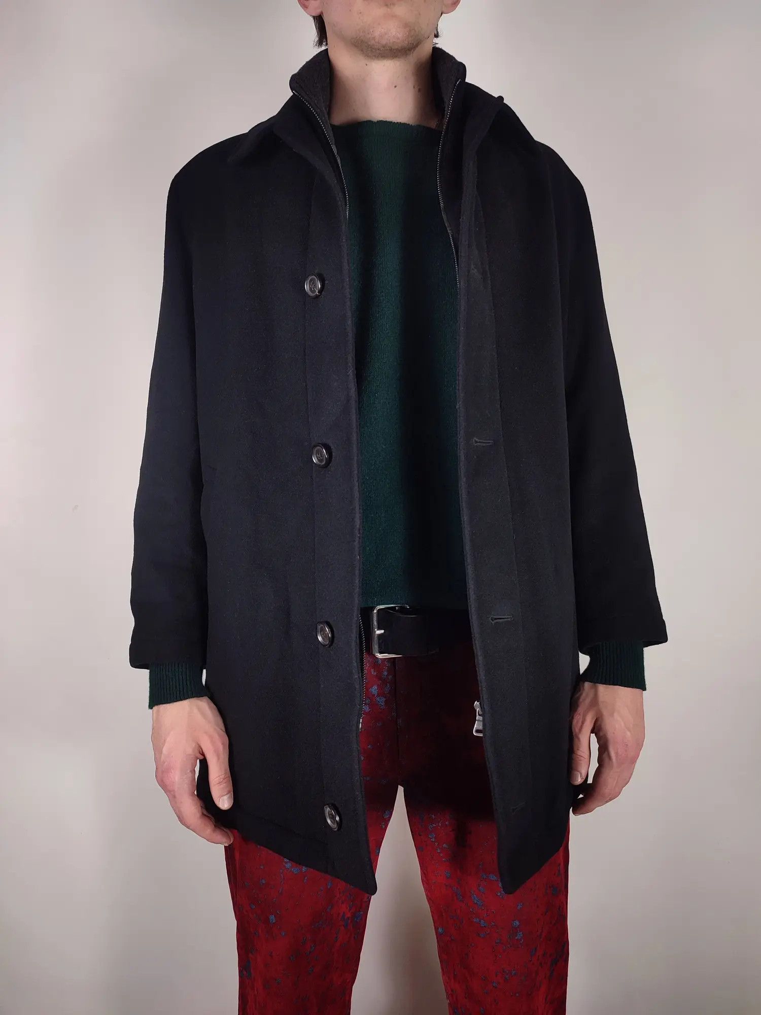 Hugo Boss Hugo Boss Light Puffer Wool Coat Jacket Size US M / EU 48-50 / 2 - 12 Thumbnail