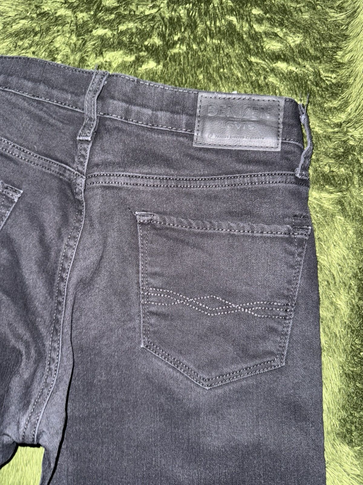 Levi's [W30/L30] Levi’s 216 Denizen Vintage Washed Pants Black Size US 30 / EU 46 - 9 Thumbnail