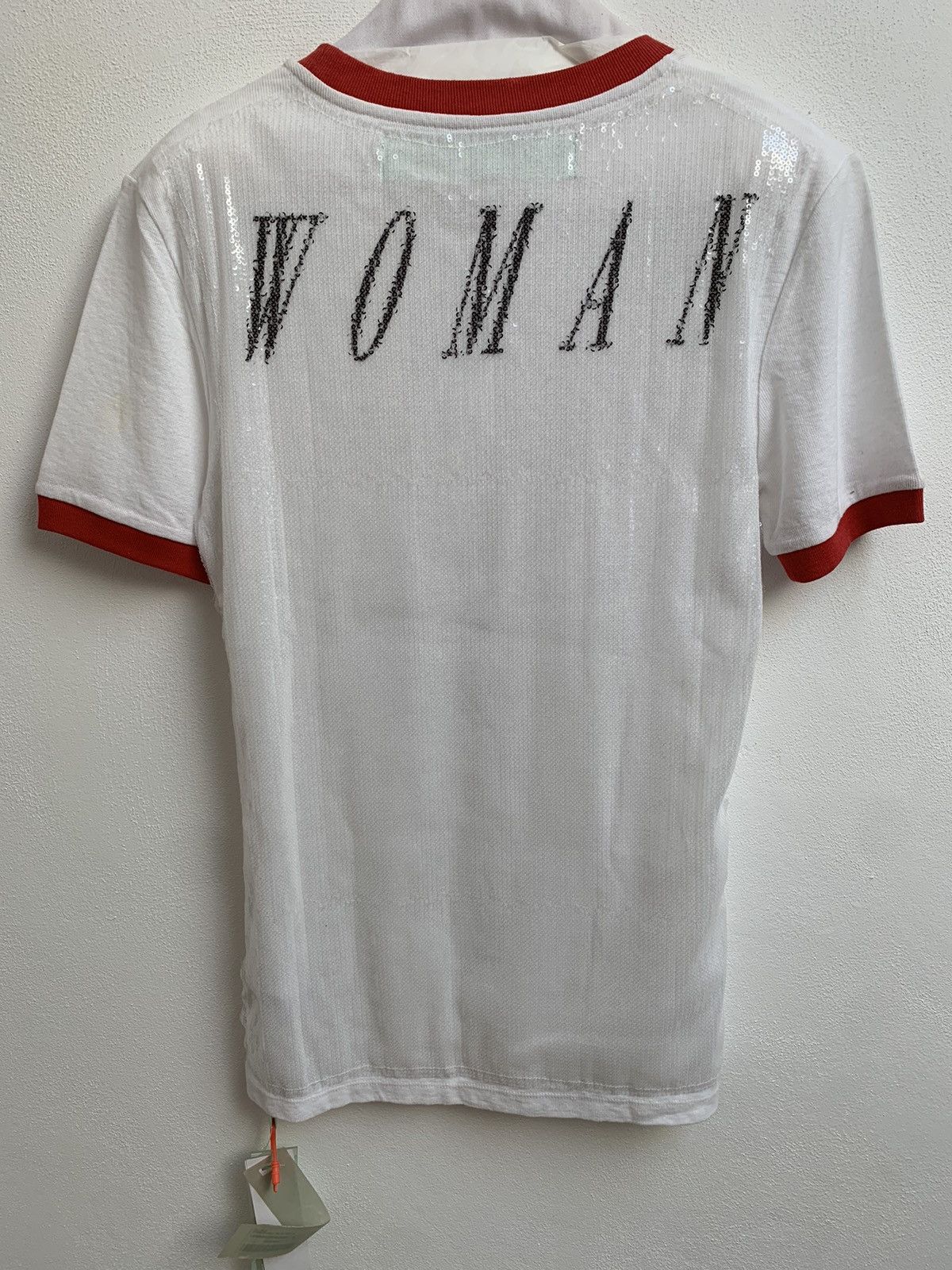 Payette Off-White Small Glitter Butterfly T-Shirt White