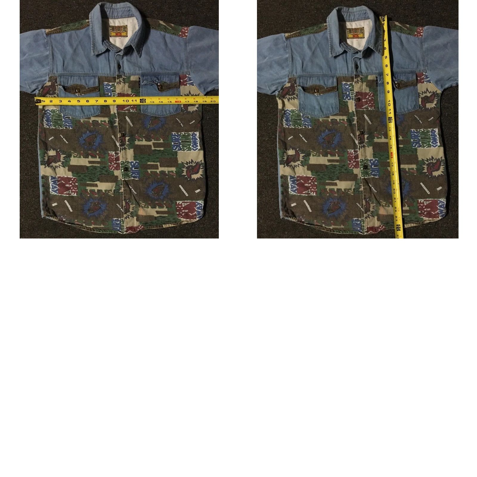 Vintage VINTAGE 90s Windsurf Safari Shirt S Hawaii Beach Grunge Vaporwave Surf Skate AOP Blue Short Sleeve Button-Up Mens XS S-Size Size US S / EU 44-46 / 1 - 8 Thumbnail