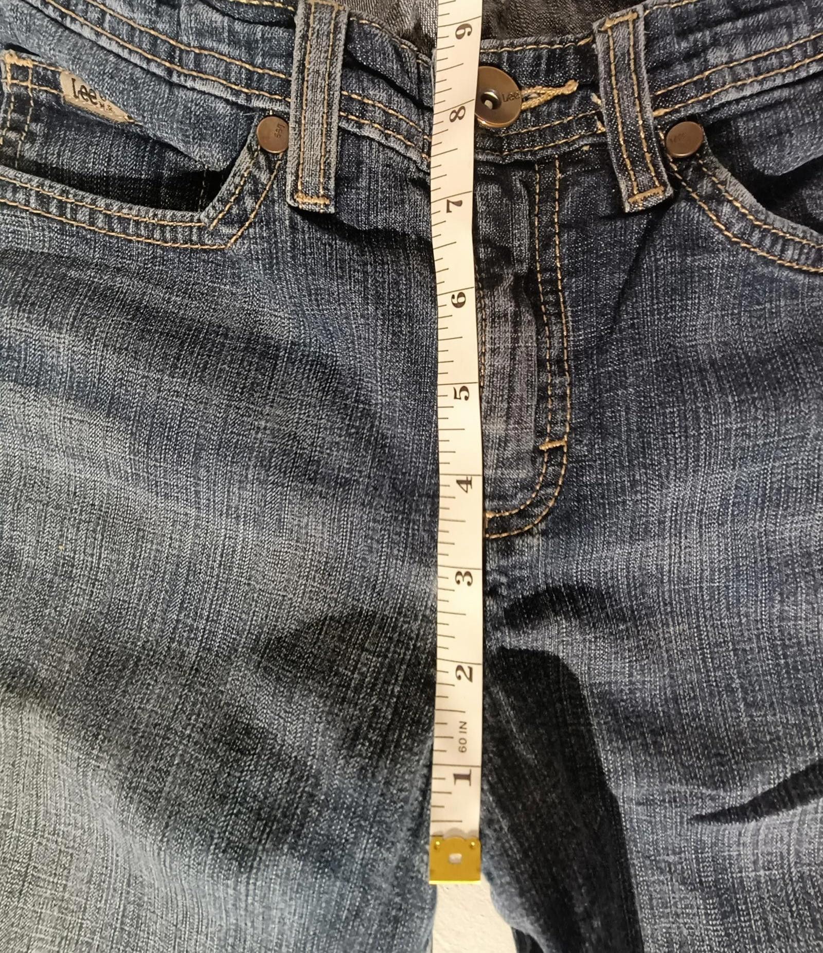 Lee Lee Women's Bootcut Lower on the Waist Blue Denim Size 8 Size 30" / US 8 / IT 44 - 10 Thumbnail