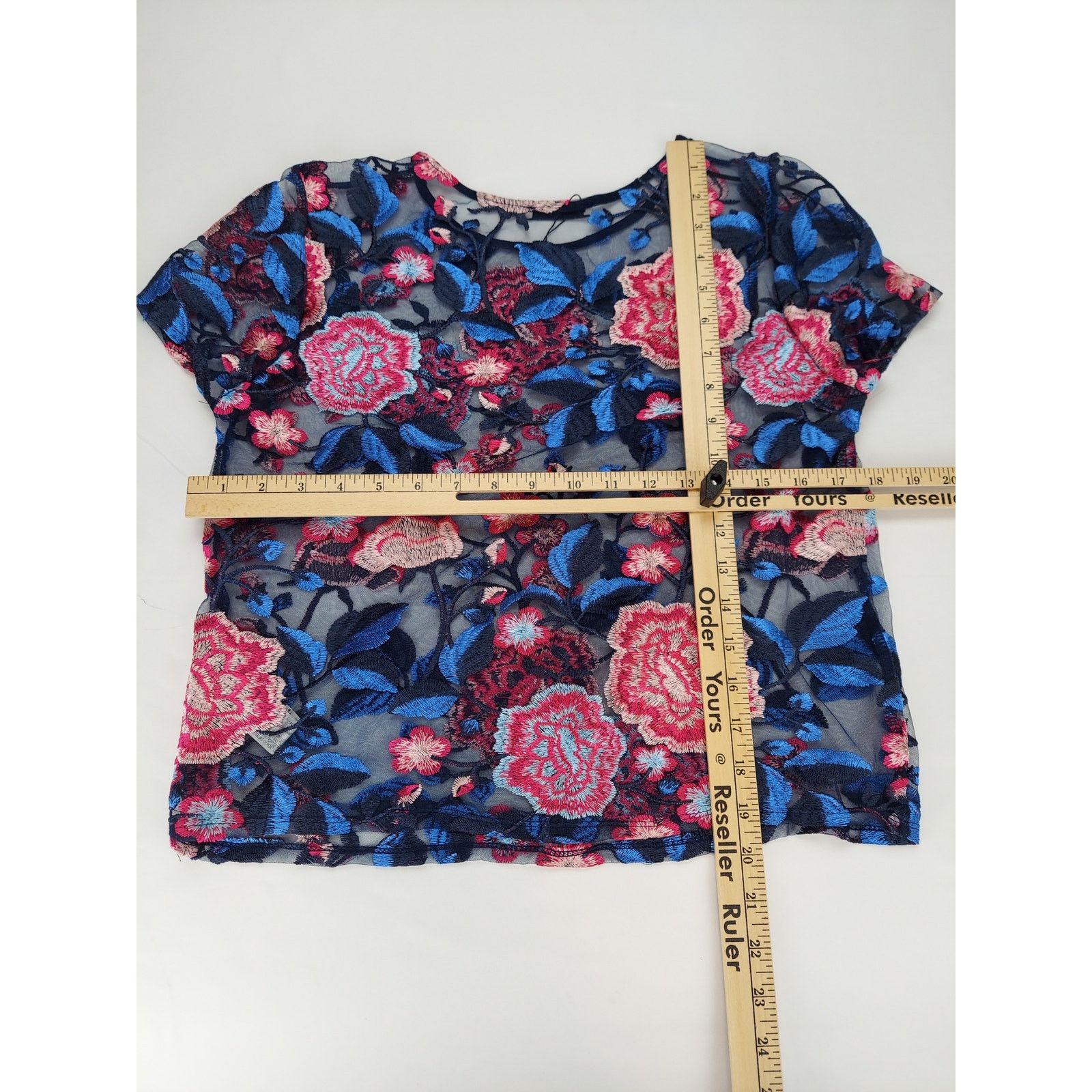 Zara Zara Bloomcore Floral Lace Sheer Embroidered Blouse M Size M / US 6-8 / IT 42-44 - 9 Thumbnail
