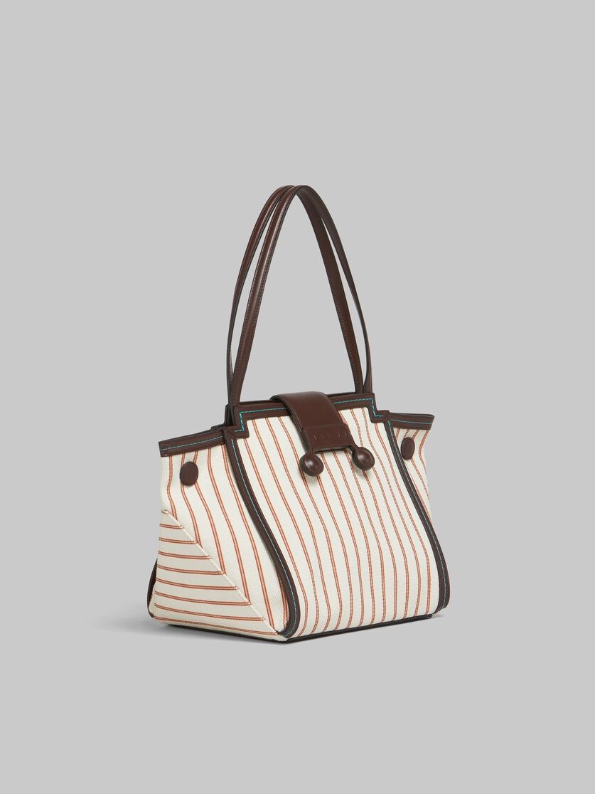 Marni o1w1db11125 Size :OS /Canvas Mini Riviera Bag in Brown Size ONE SIZE - 2 Thumbnail