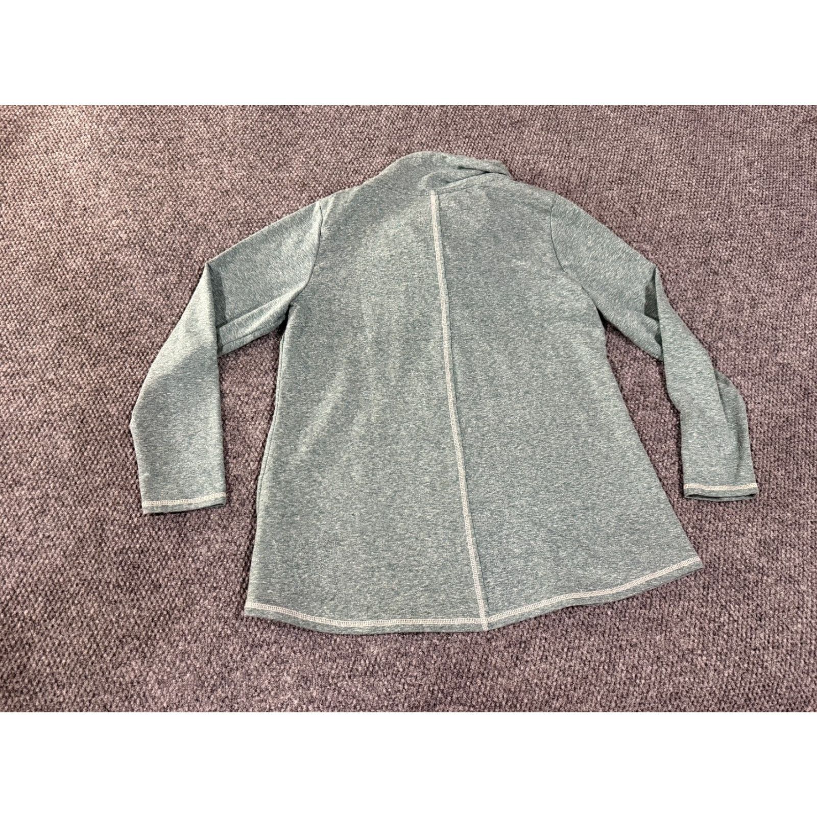 Soft Surroundings Soft Surroundings Sweater Womens M Green Long Sleeve Knit Button Front Pullover Casual Classic All Seasons Lightweight Knit Shirt Womens M Green Size M / US 6-8 / IT 42-44 - 7 Thumbnail