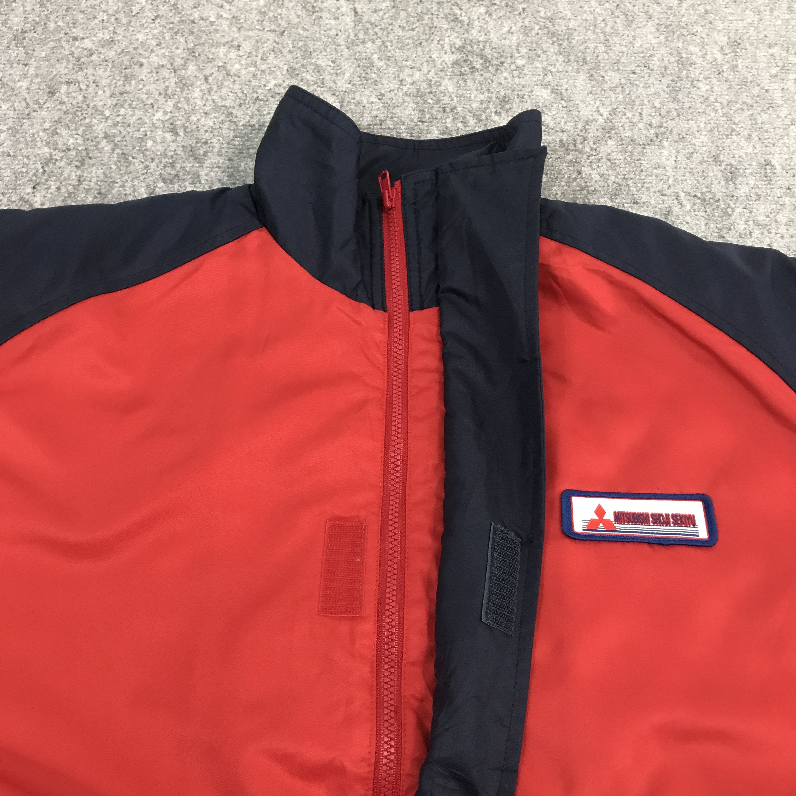 Japanese Brand MITSUBISHI RACING WORK UNIFORM JAPAN JACKET Size US L / EU 52-54 / 3 - 7 Thumbnail