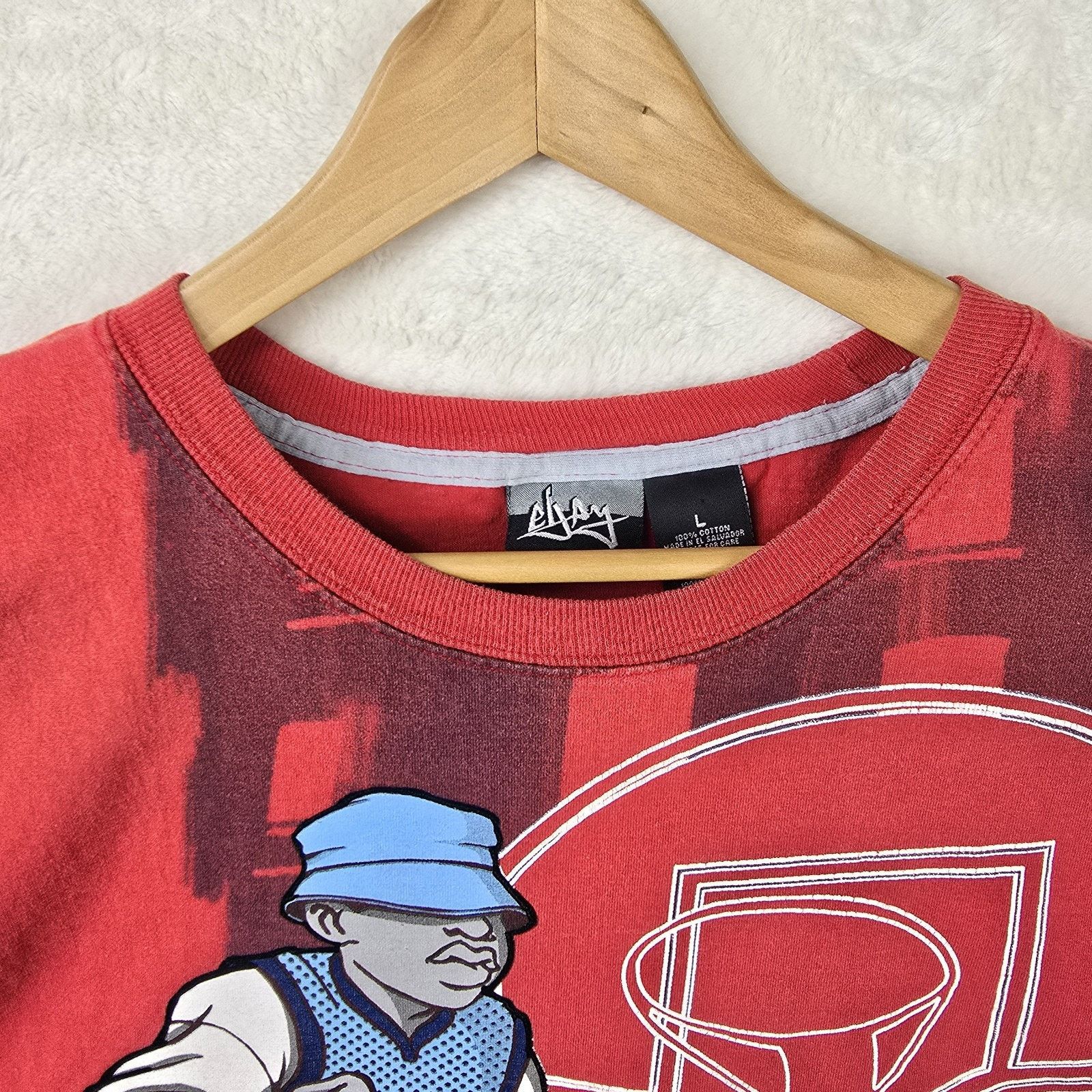 Other Vintage ELJAY Basketball Oversized Mens Shirt Size Large Y2K Size US L / EU 52-54 / 3 - 4 Thumbnail