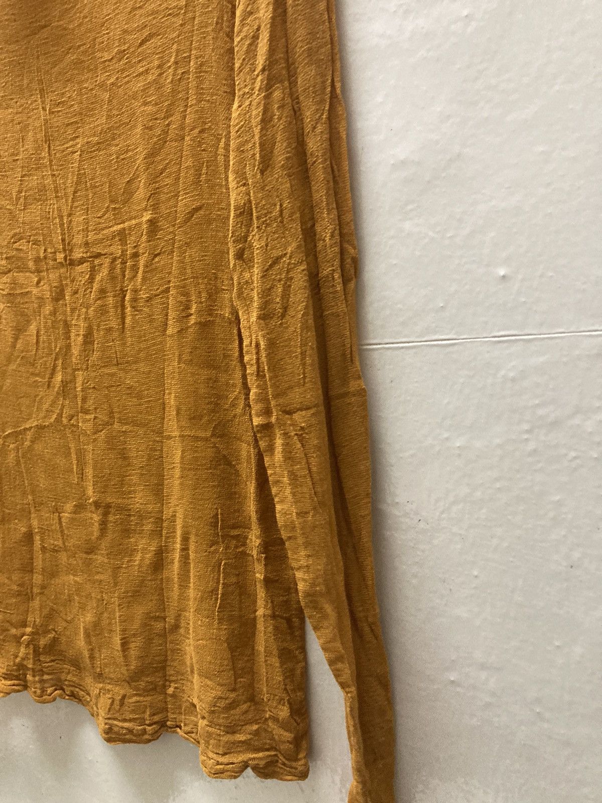 Designer × Issey Miyake × Japanese Brand ISSEY MIYAKE Permanente Brown Pleats High Neck Long Sleeve Size S / US 4 / IT 40 - 4 Thumbnail