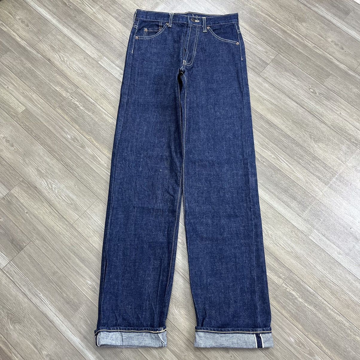 Evisu × Japanese Brand Y2K Japanese Brand Like Evisu Selvedge Buckle Back Jeans Size US 28 / EU 44 - 13 Thumbnail