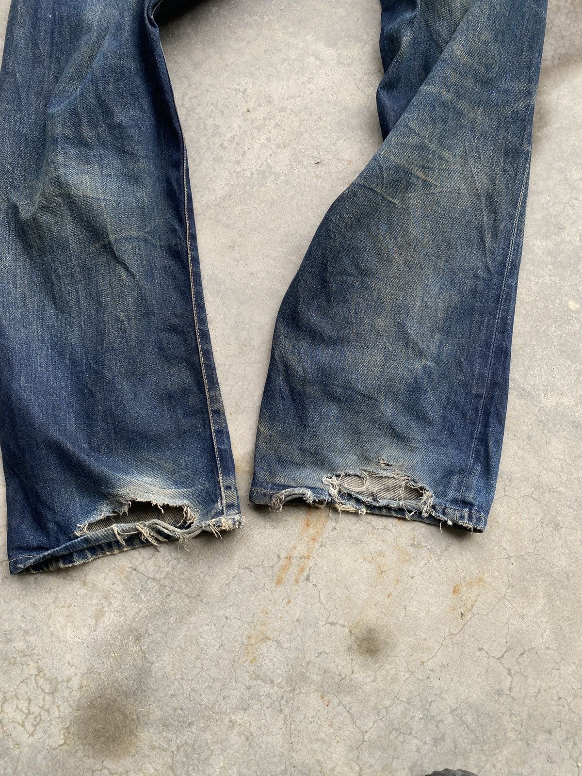 PPFM × Vintage Vintage yellow division selvedge denim Size US 33 - 9 Thumbnail
