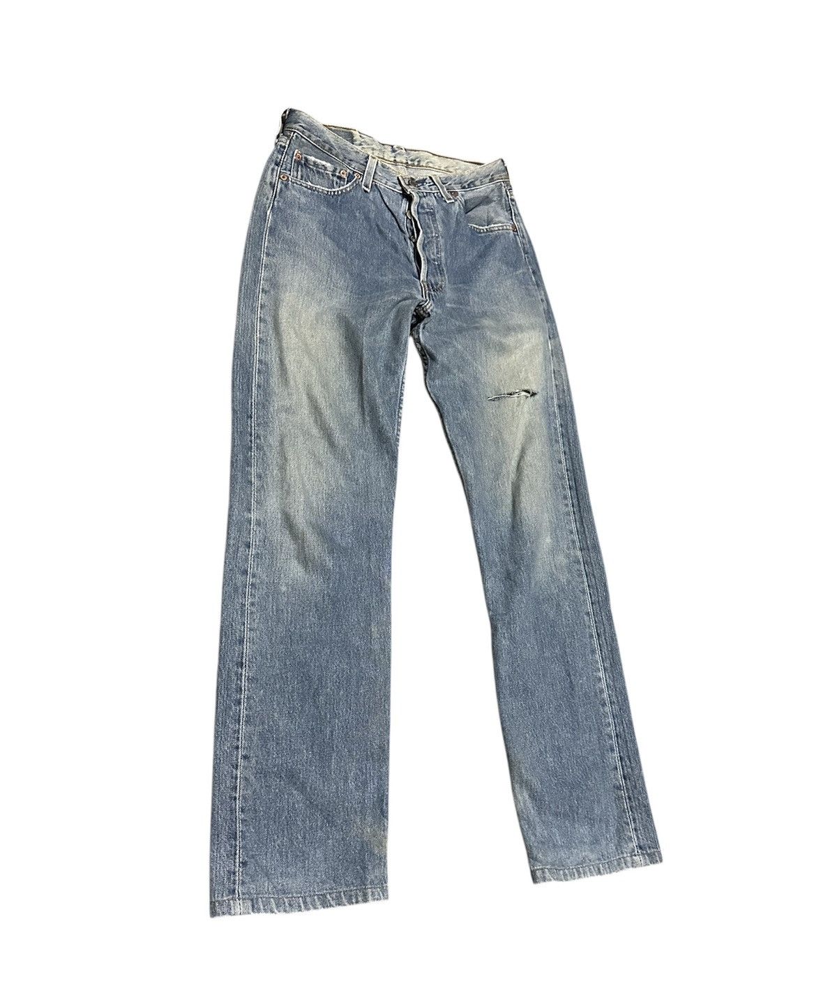 Levi's Vintage 90s Levis 501 Straight Leg Jeans Size US 28 / EU 44 - 2 Thumbnail