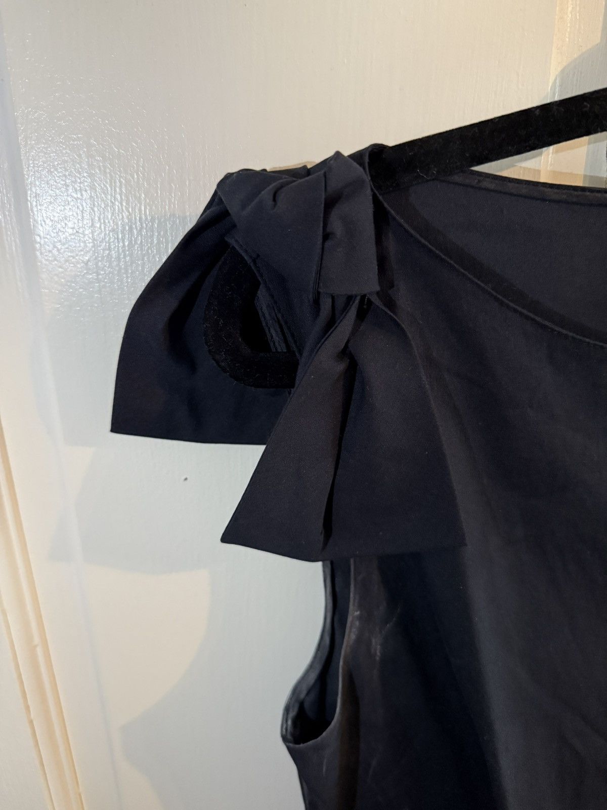 Prada Prada blue bow sleeve dress Size 40 us 4 Size S / US 4 / IT 40 - 2 Thumbnail