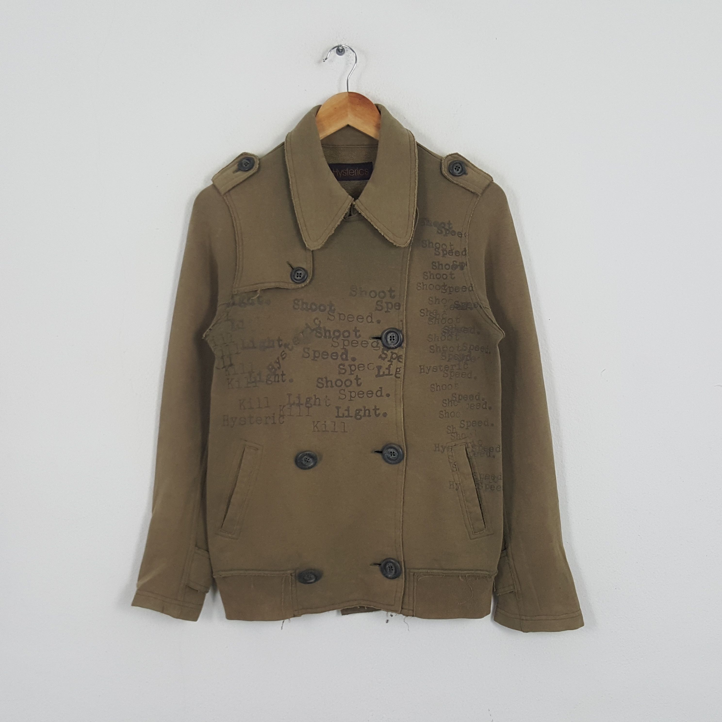 Hysteric Glamour × Japanese Brand × Vintage Vintage Hysteric Glamour Japanese Brand Naked Jacket Size US XS / EU 42 / 0 - 3 Thumbnail