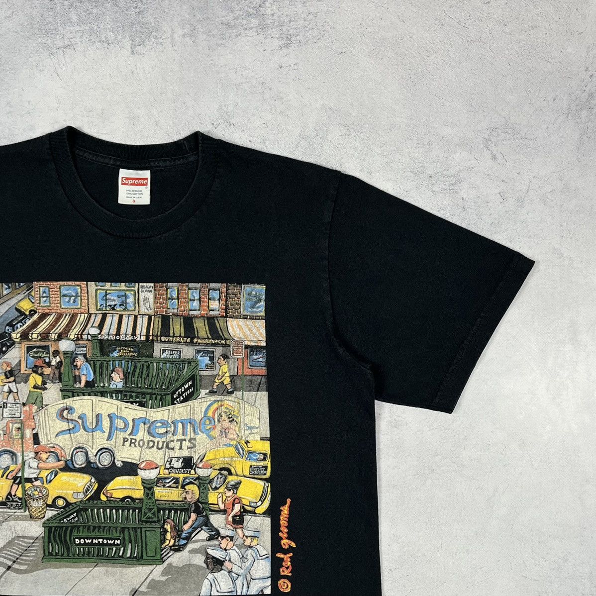 Supreme Supreme Red Grooms Manhattan Big Logo T Shirt SS22 Size US S / EU 44-46 / 1 - 3 Thumbnail